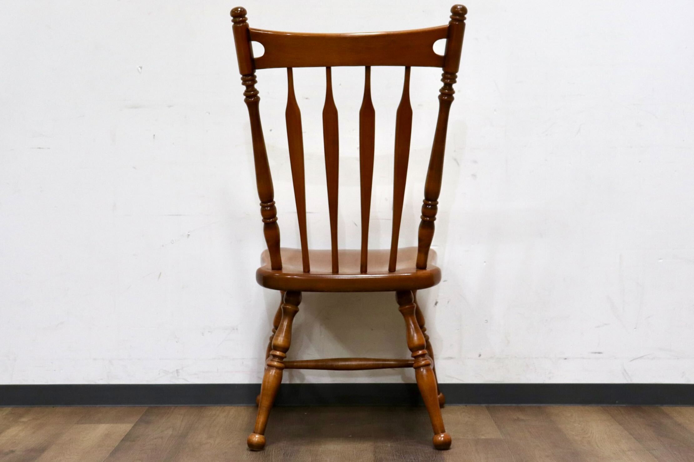GMHH419C○ETHAN ALLEN / イーセンアーレン ウィンザーチェア ダイニングチェア ハイバックチェア チェア 椅子 US クラシック ヴィンテージ