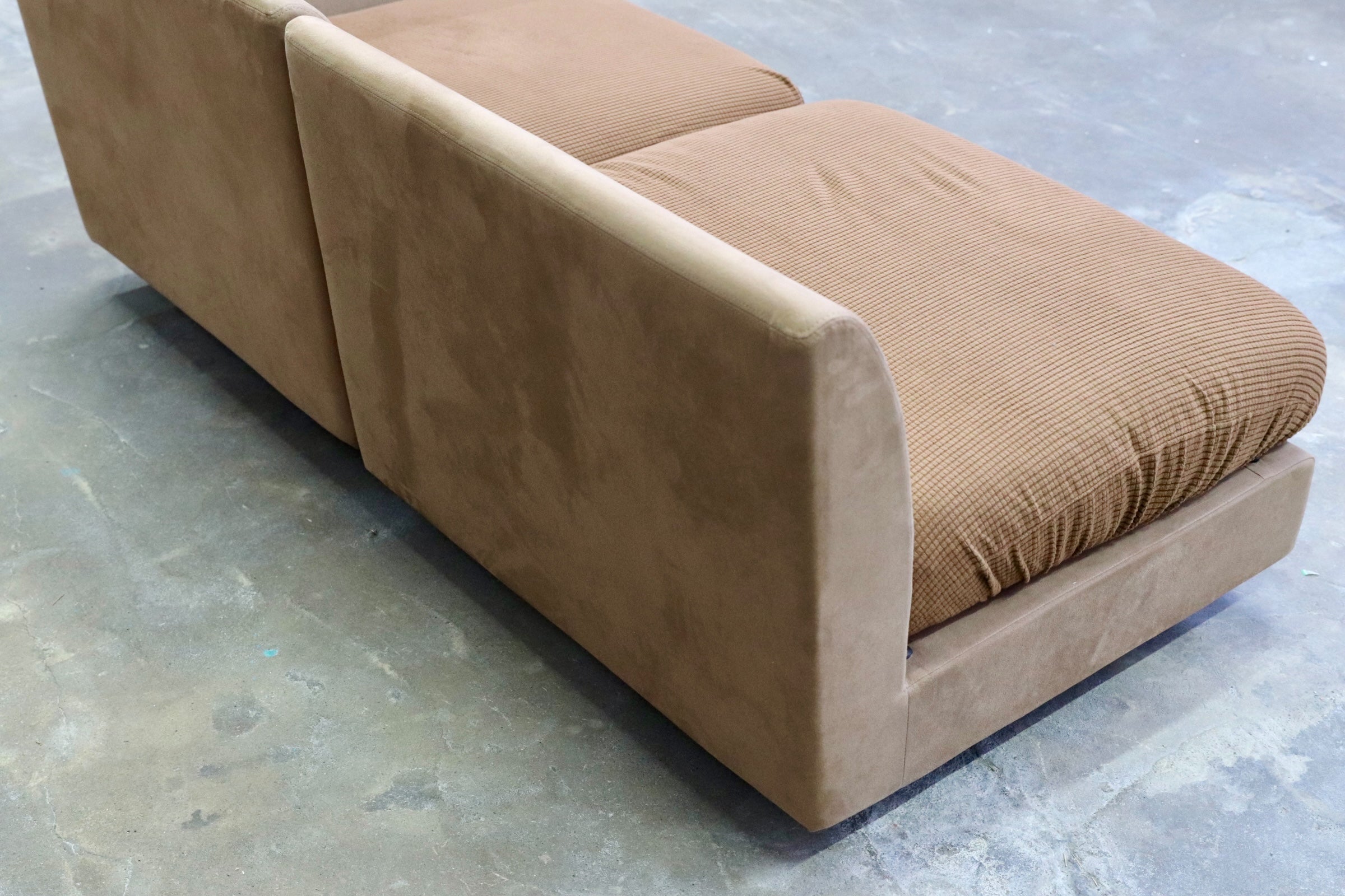 GMJK36B○arflex / アルフレックス A・SOFA エーソファ 2人掛けソファ ラブソファ フェザークッション 訳あり