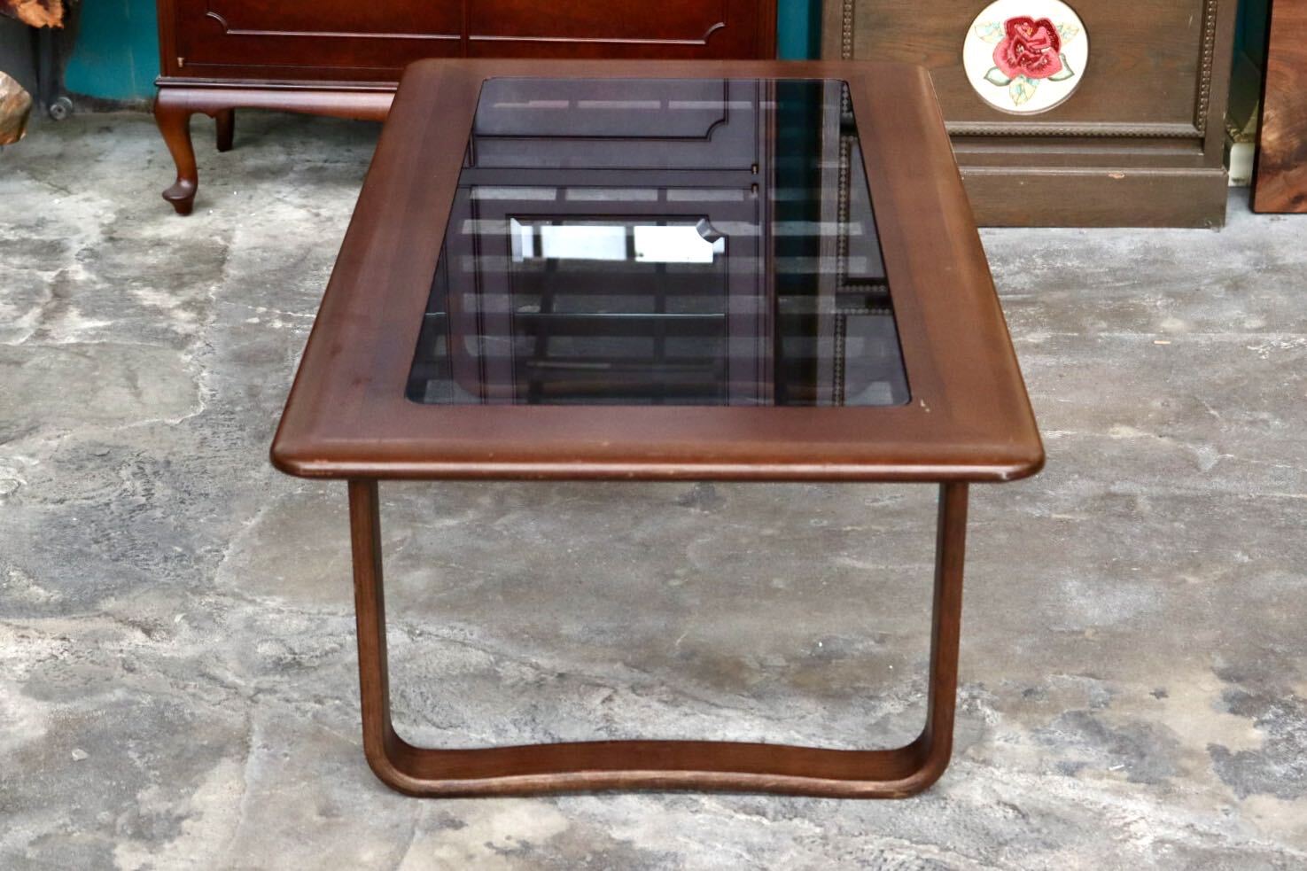 GMJK130○冨士ファニチア / FUJI FURNITURE センターテーブル ロー