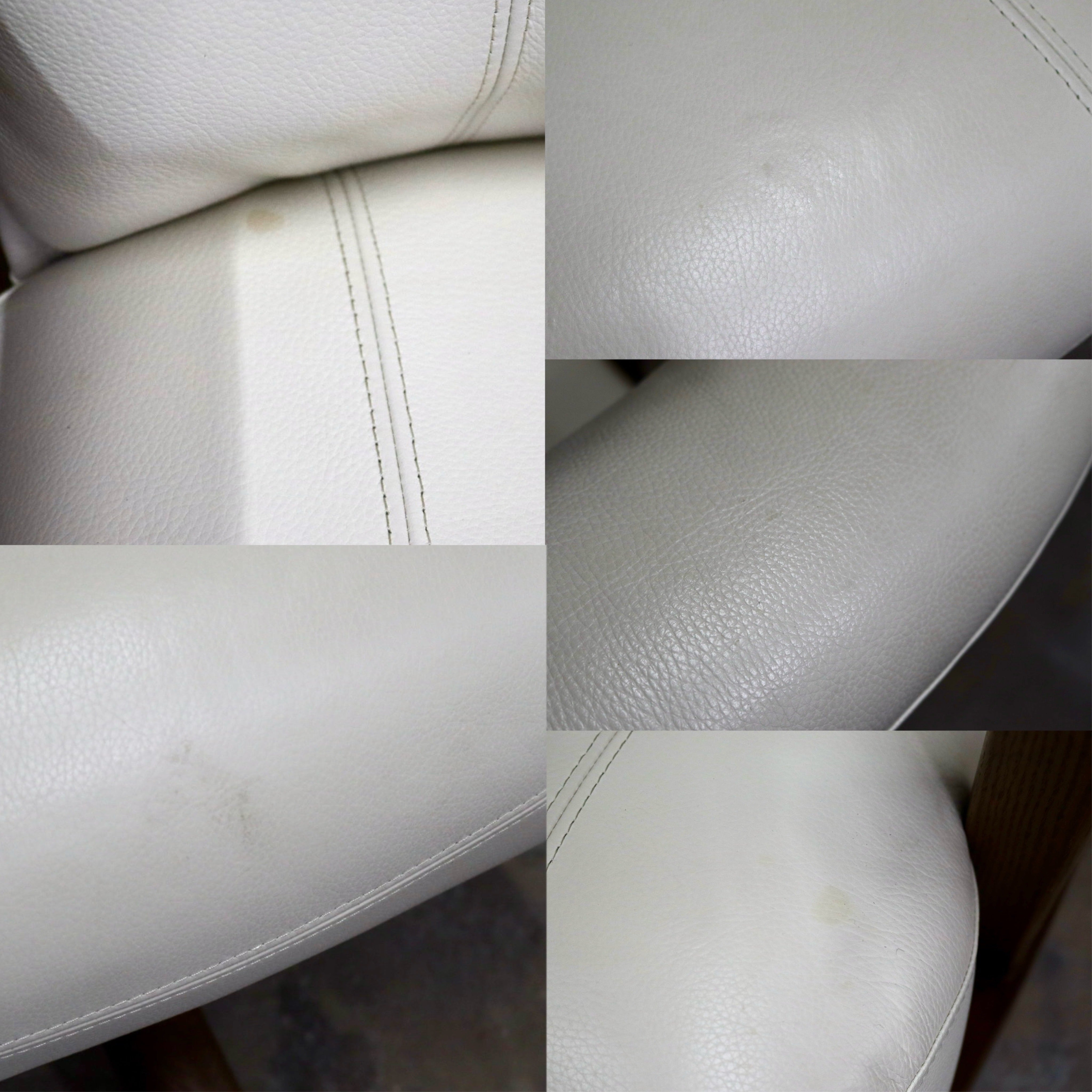 GMJH203C○NAGANO INTERIOR/ナガノインテリア 回転椅子 アームチェア キャスター ダイニングチェア 合皮 北欧スタイル
