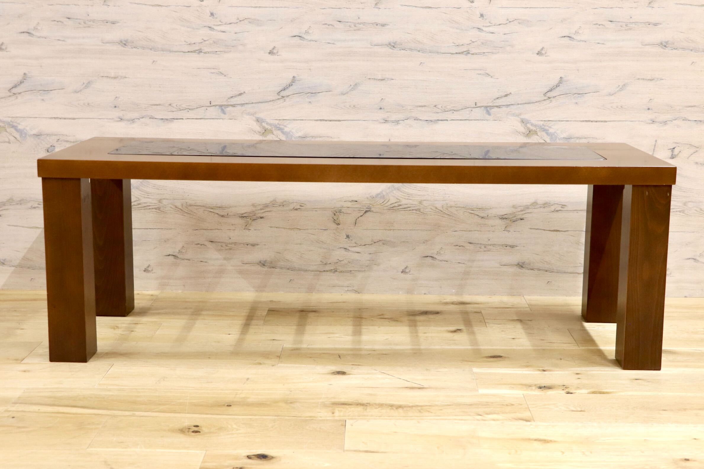 富士ファニチア FUJI FURNITURE コーヒーテーブル センターテーブル GMIN6○冨士ファニチア / FUJI FURNITURE コーヒーテーブル ガラス