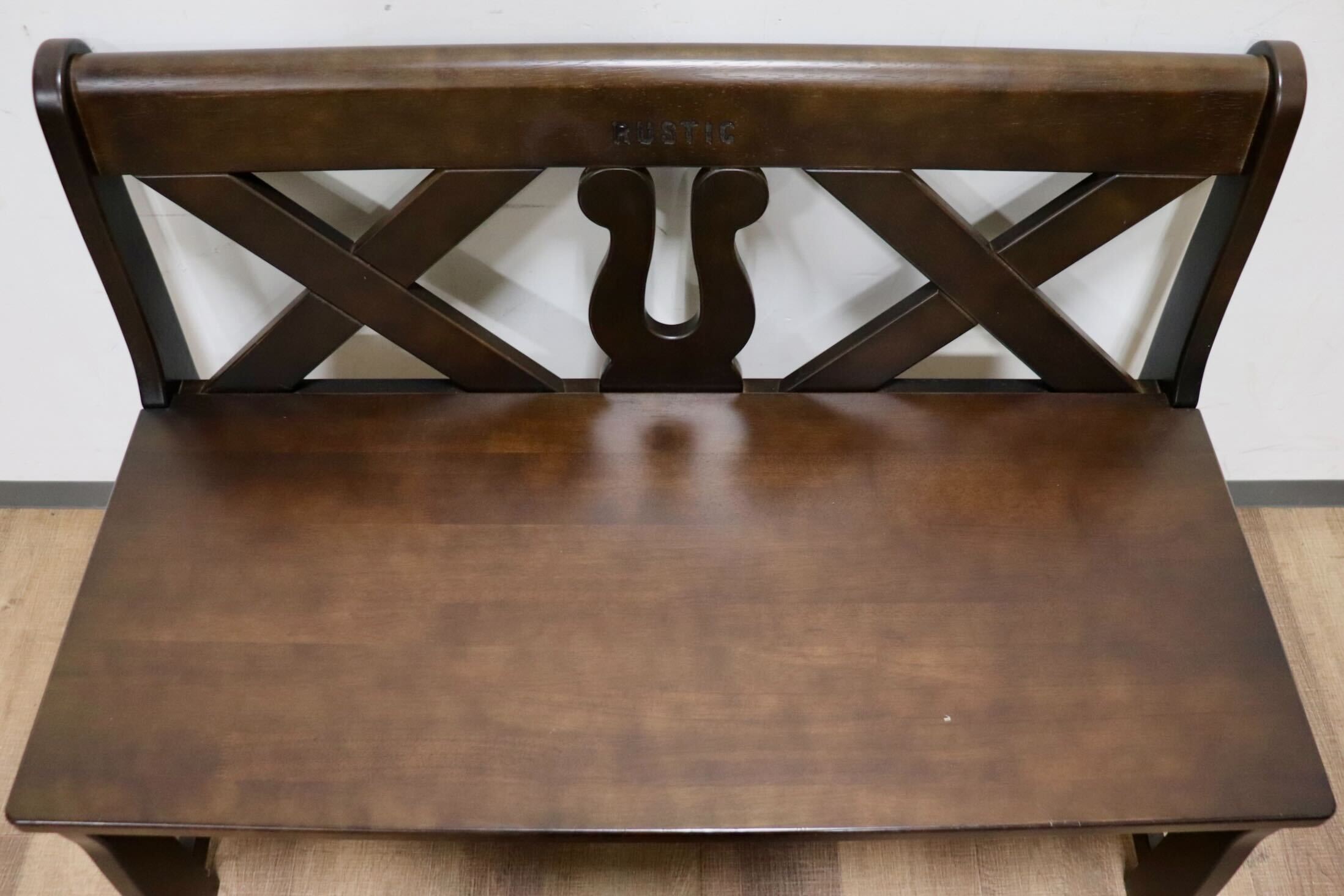 GMHH440A○karimoku / カリモク RUSTIC ルスティック ベンチ ダイニングチェア 椅子 レトロ カントリー 人気廃番 国産家具