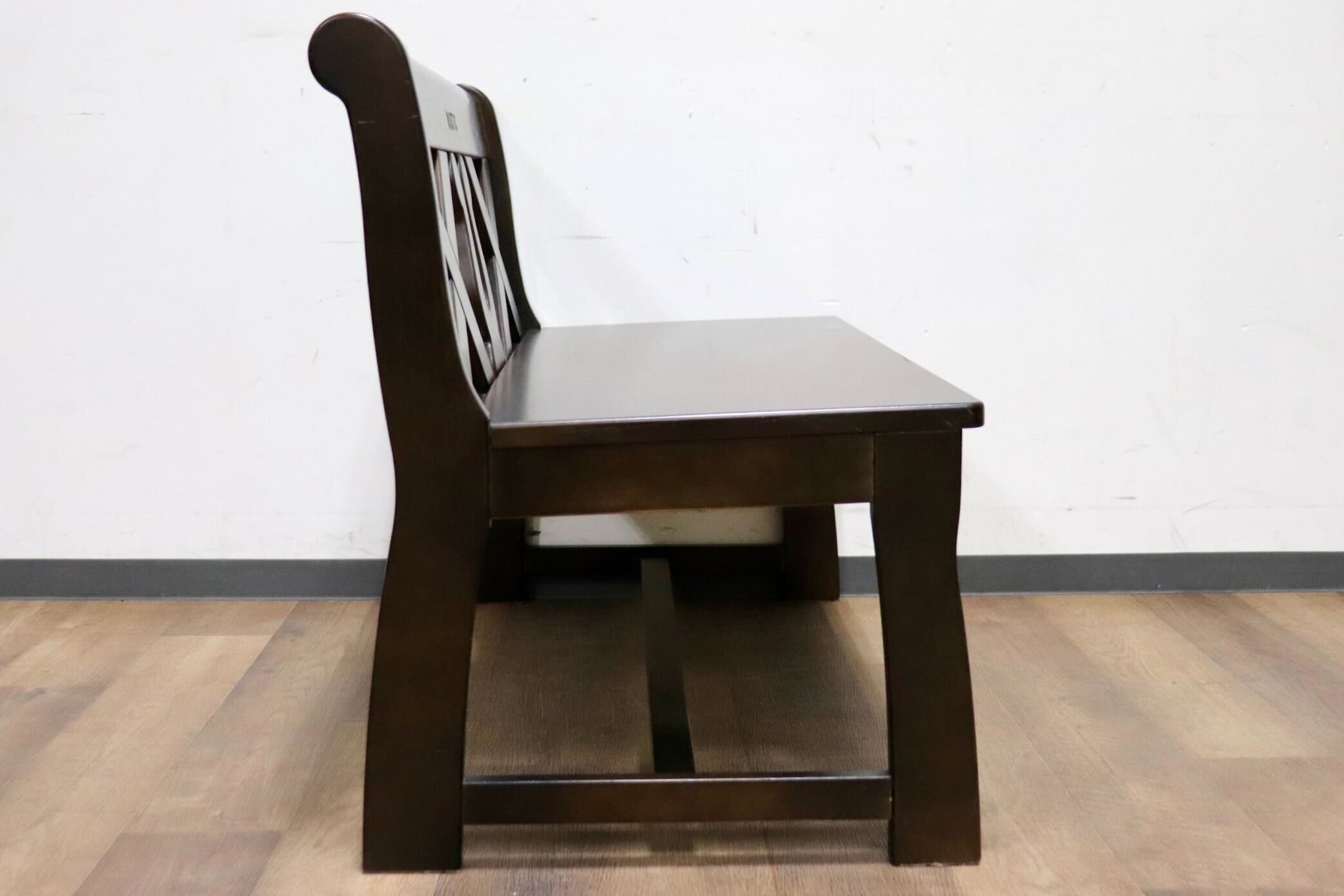 GMHH440A○karimoku / カリモク RUSTIC ルスティック ベンチ ダイニングチェア 椅子 レトロ カントリー 人気廃番 国産家具