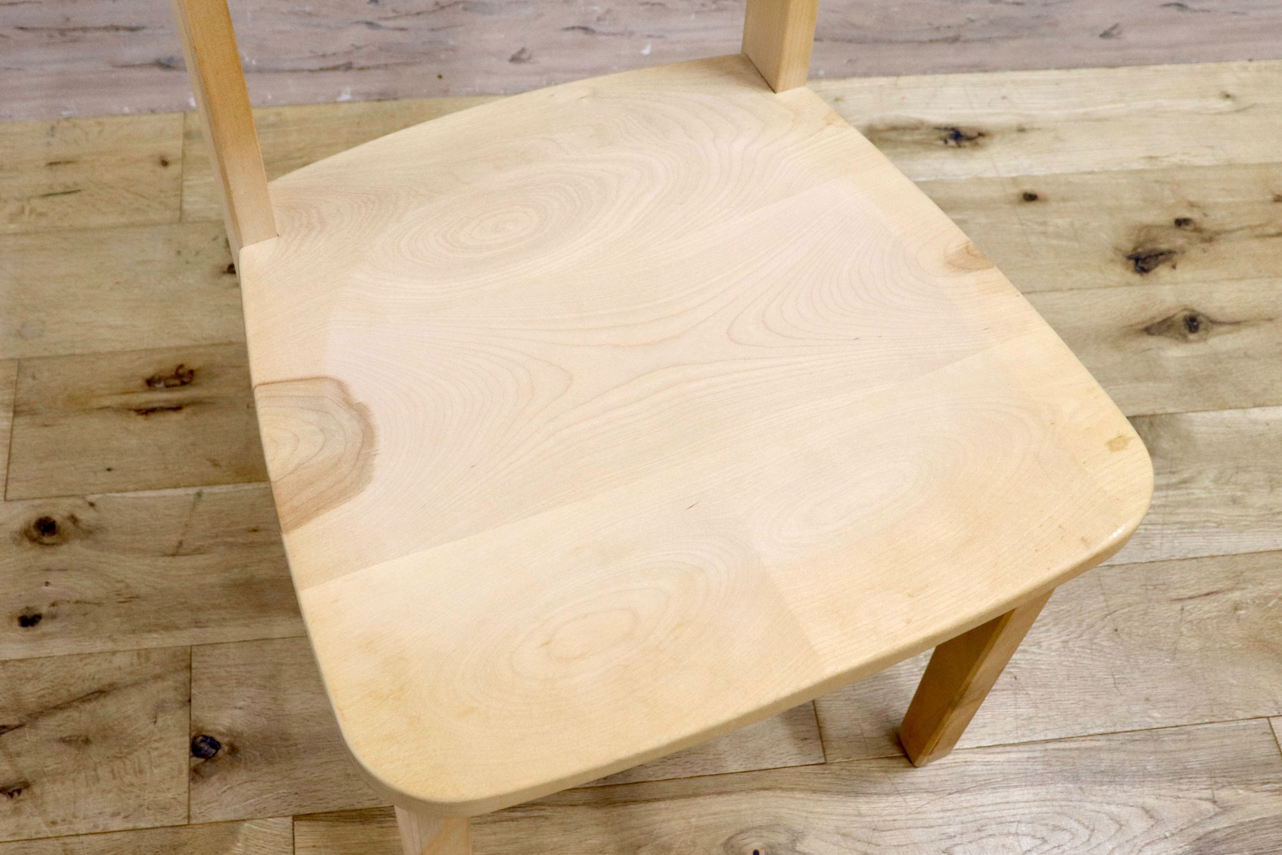 GMIS303A○北海道民芸家具 ダイニングチェア 2脚セット 椅子 木製家具 ナチュラル シンプル モダン 国産家具 樺材 飛騨産業