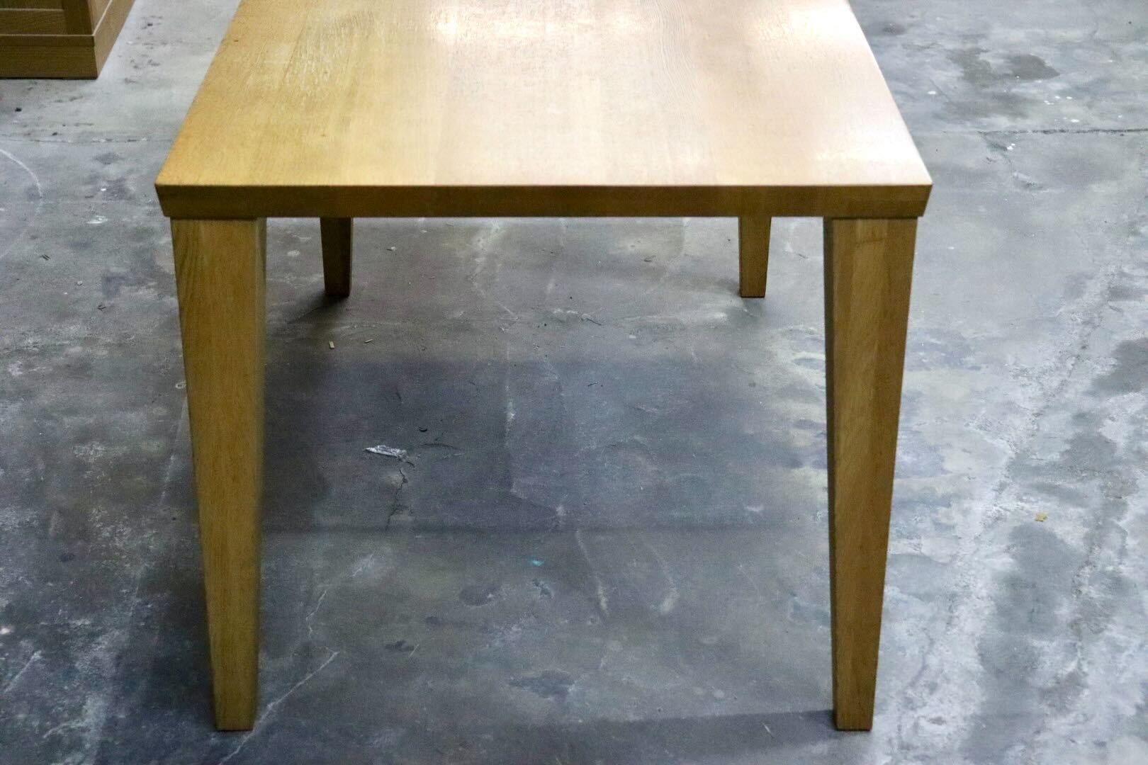 GMIH531○日進木工 / nissin ダイニングテーブル 食卓テーブル 作業台 楢材 無垢 北欧スタイル ナチュラル 机 モダン 国産家具