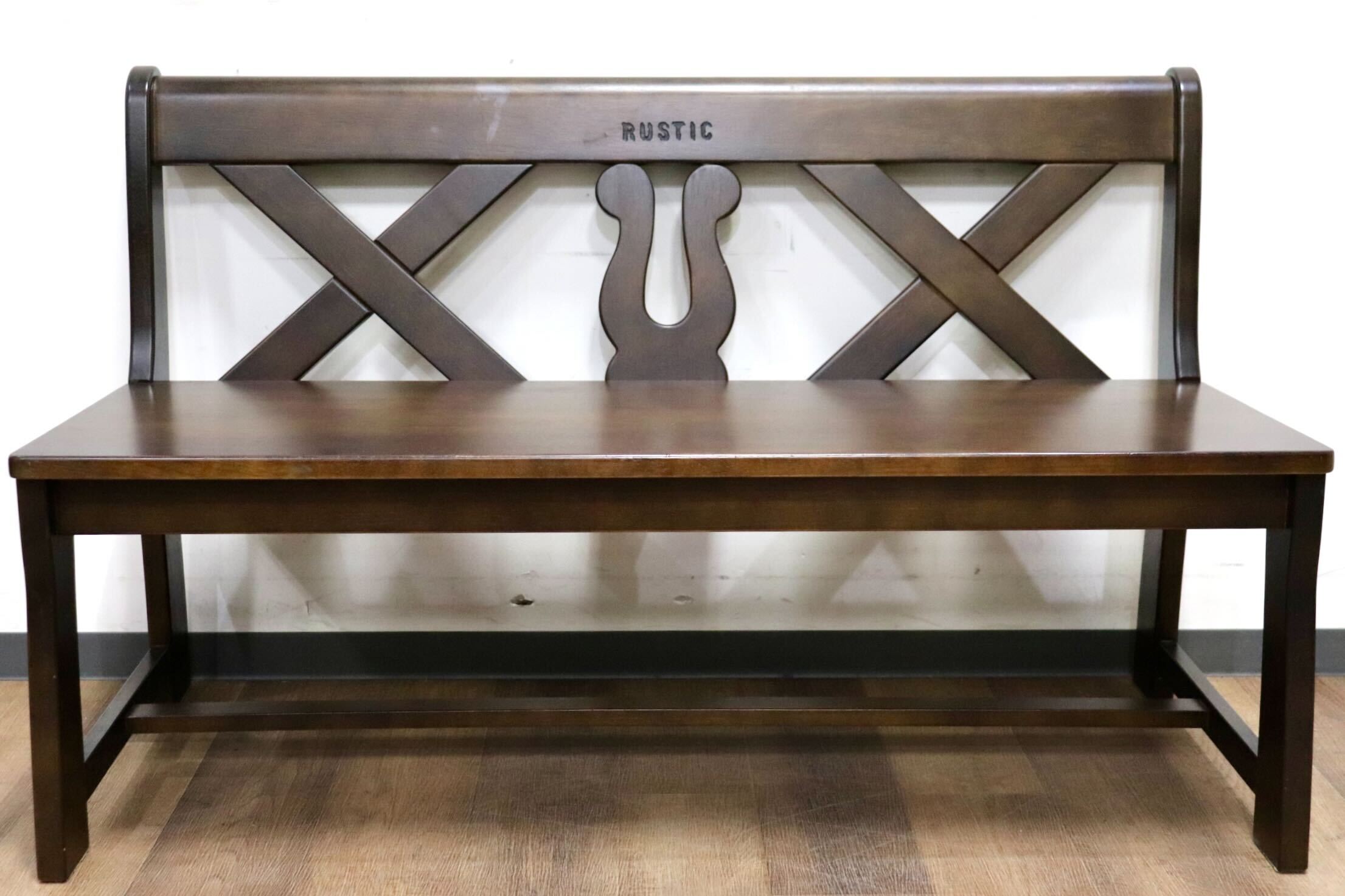 GMHH440B○karimoku / カリモク RUSTIC ルスティック ベンチ ダイニングチェア 椅子 レトロ カントリー 人気廃番シリーズ 国産家具