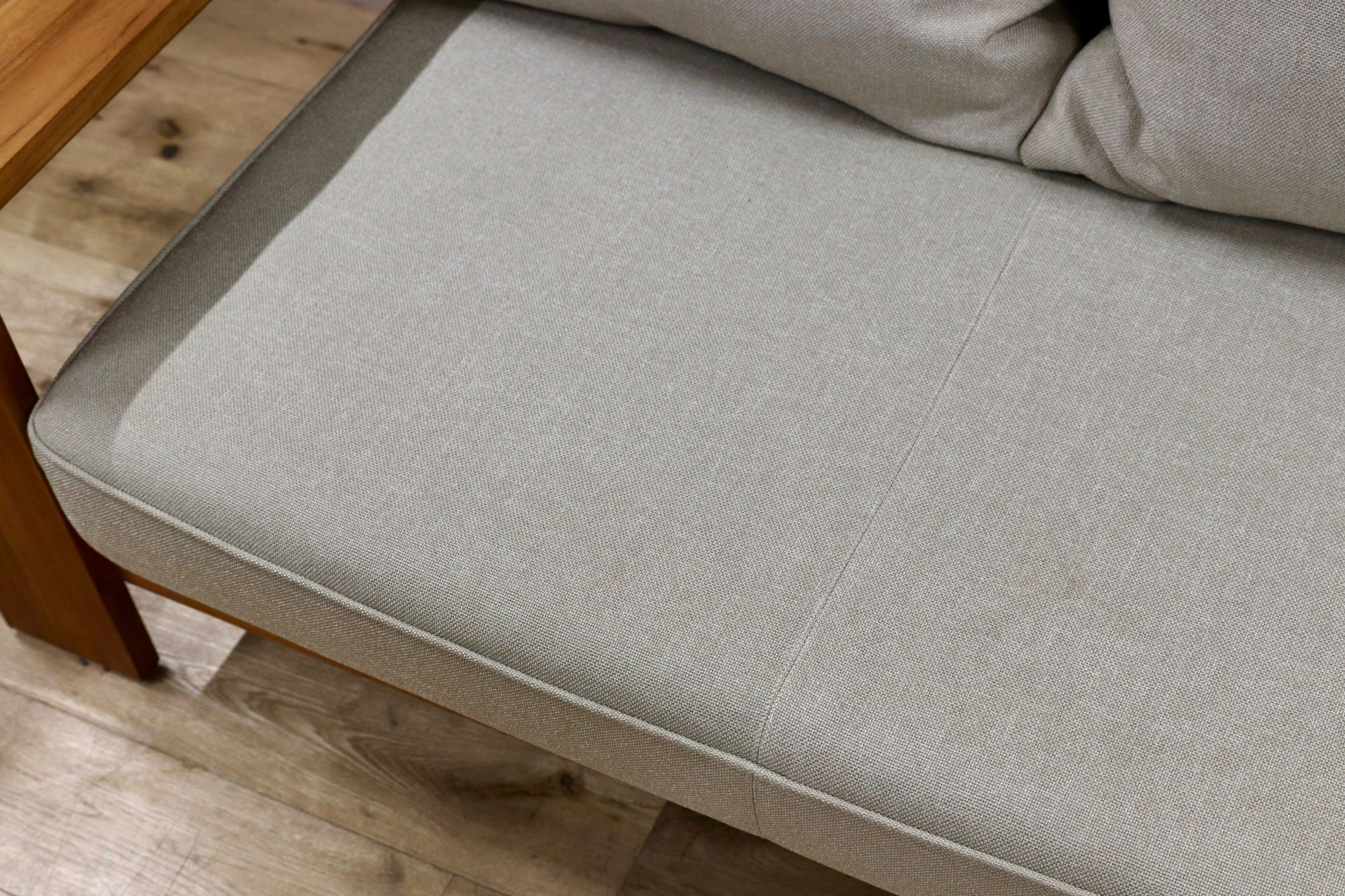 GMIH349○unico / ウニコ BREATH ブレス 3人掛けソファ トリプルソファ チーク無垢材 廃盤 人気シリーズ 北欧ヴィンテージスタイル 稀少