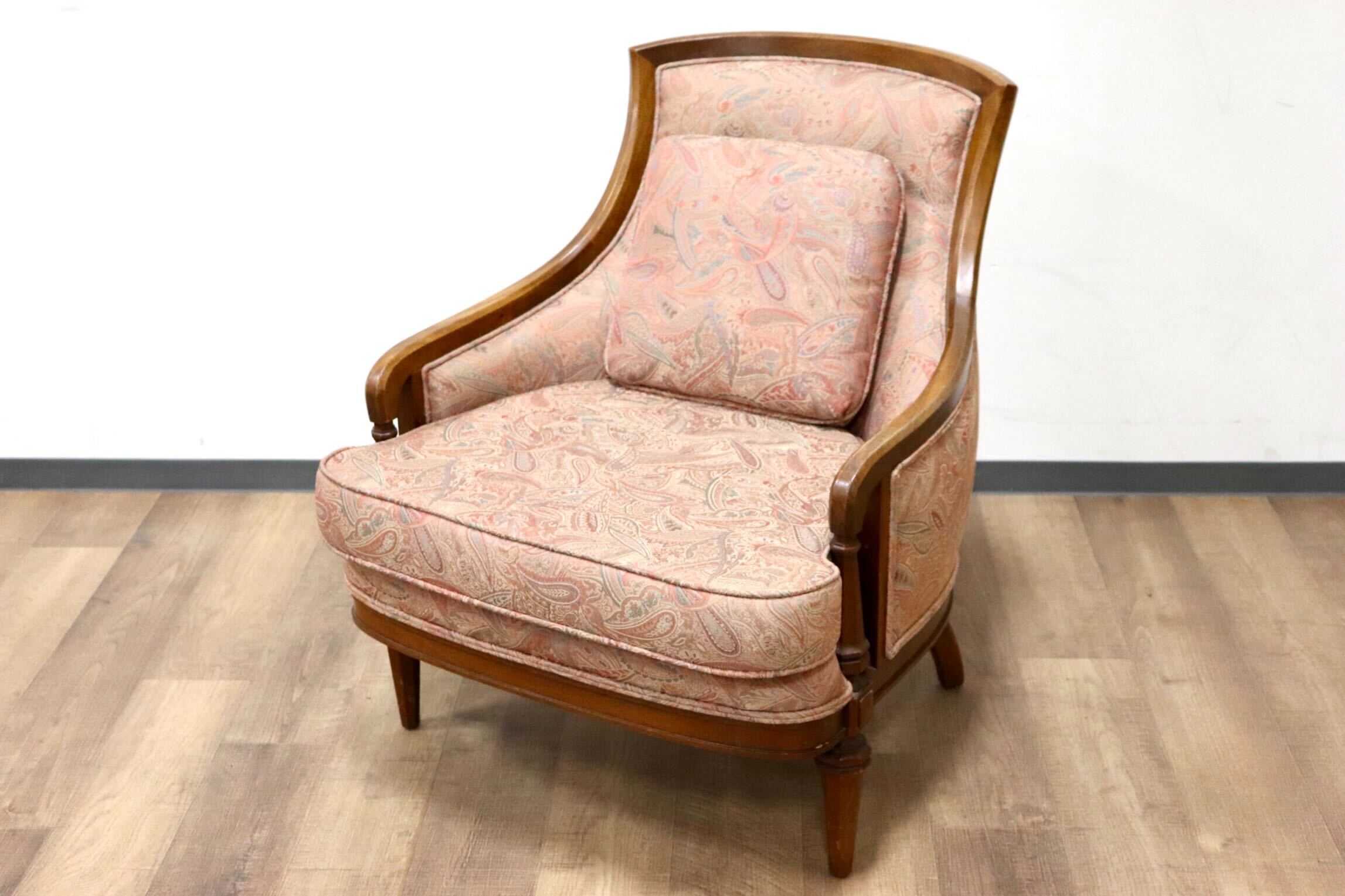 GMGH371A○DREXEL HERITAGE / ドレクセルヘリテイジ Upholstery アップホルスタリー シングルソファ 1人掛けソファ ヴィンテージ 約57万