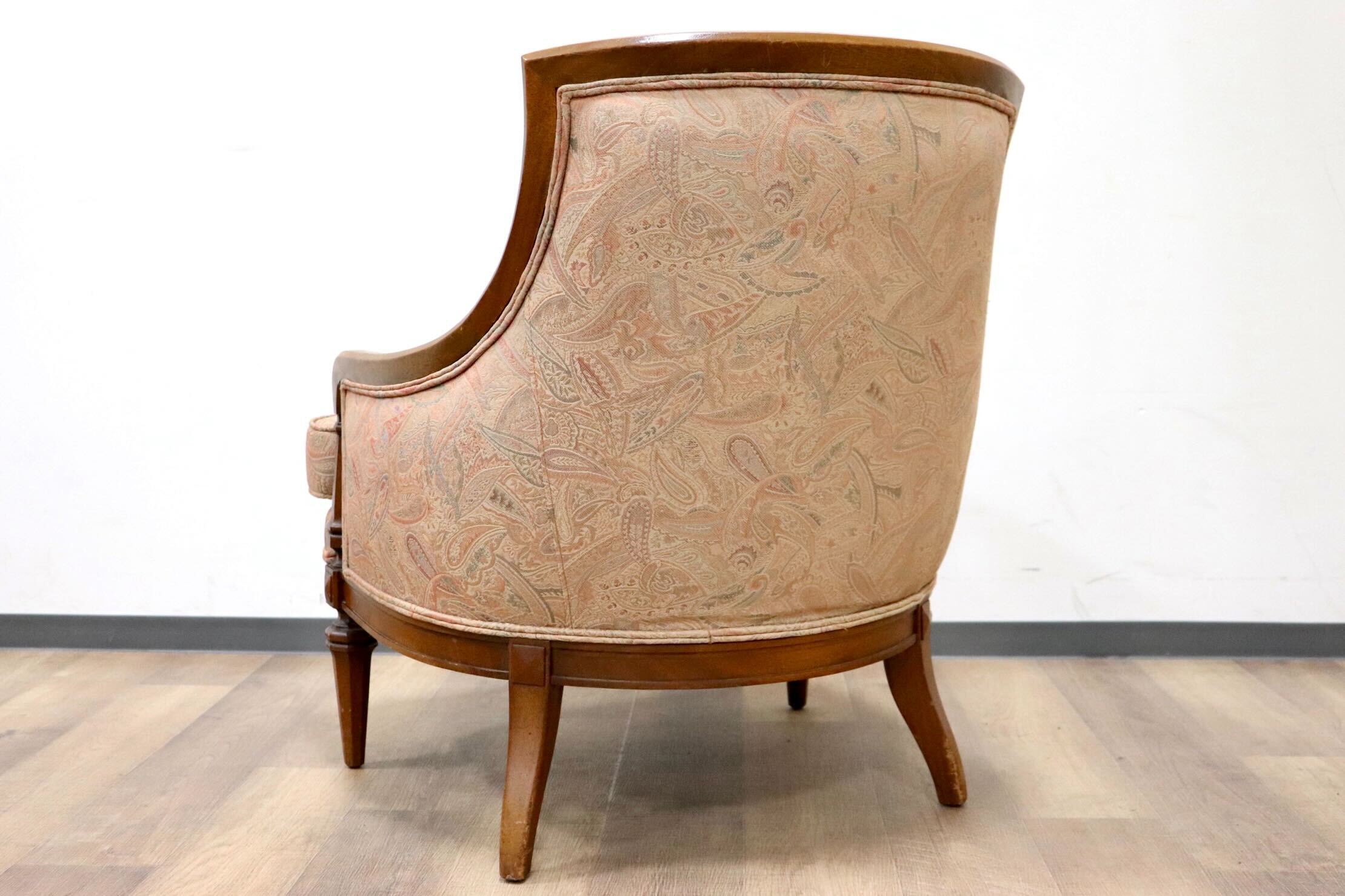 GMGH371A○DREXEL HERITAGE / ドレクセルヘリテイジ Upholstery アップホルスタリー シングルソファ 1人掛けソファ ヴィンテージ 約57万