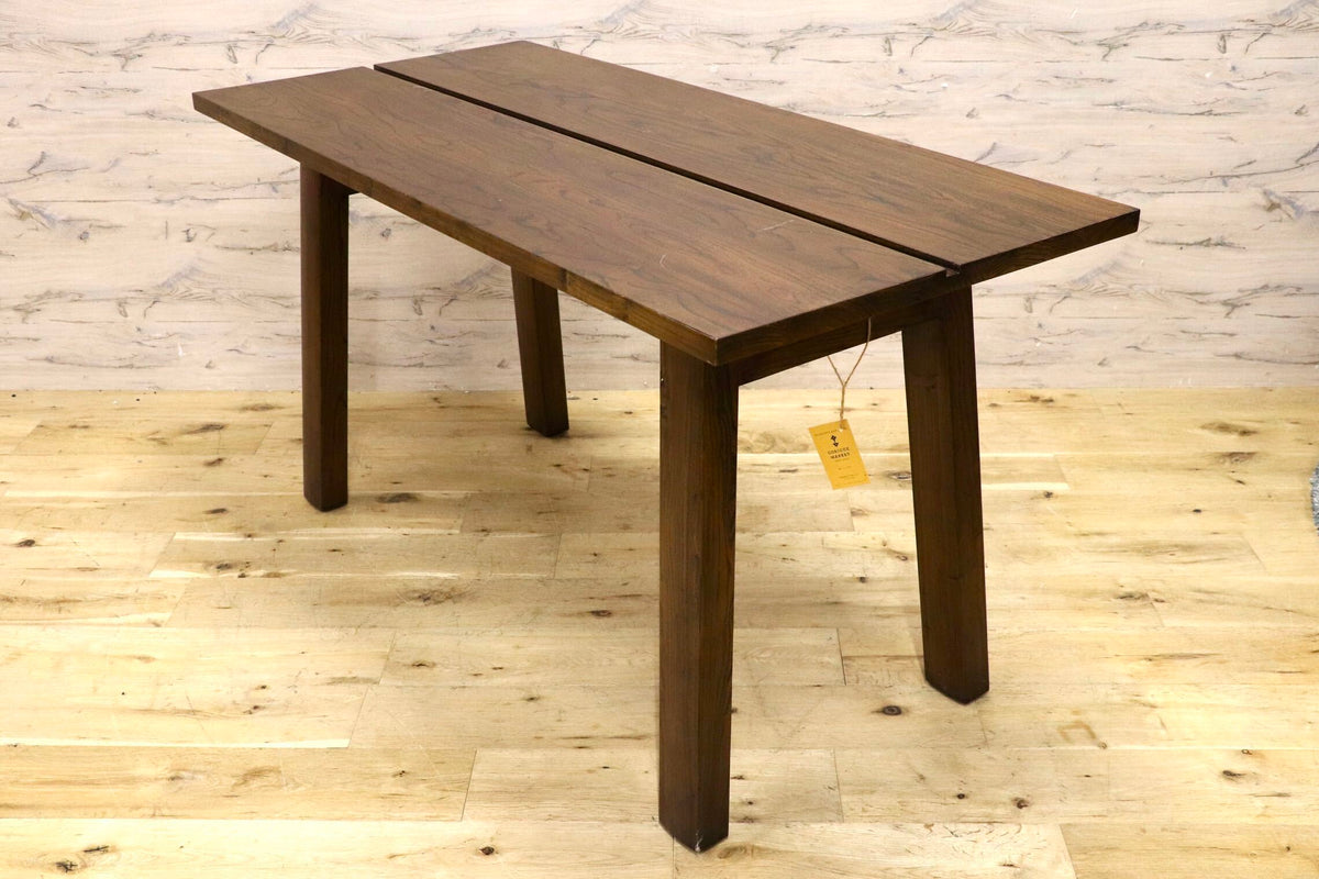 GMIK381◯CORIGGE MARKET / コリッジマーケット ジュンコダイニングテーブル 食卓テーブル 作業台 エルム古材 北欧 定価約7.7万円
