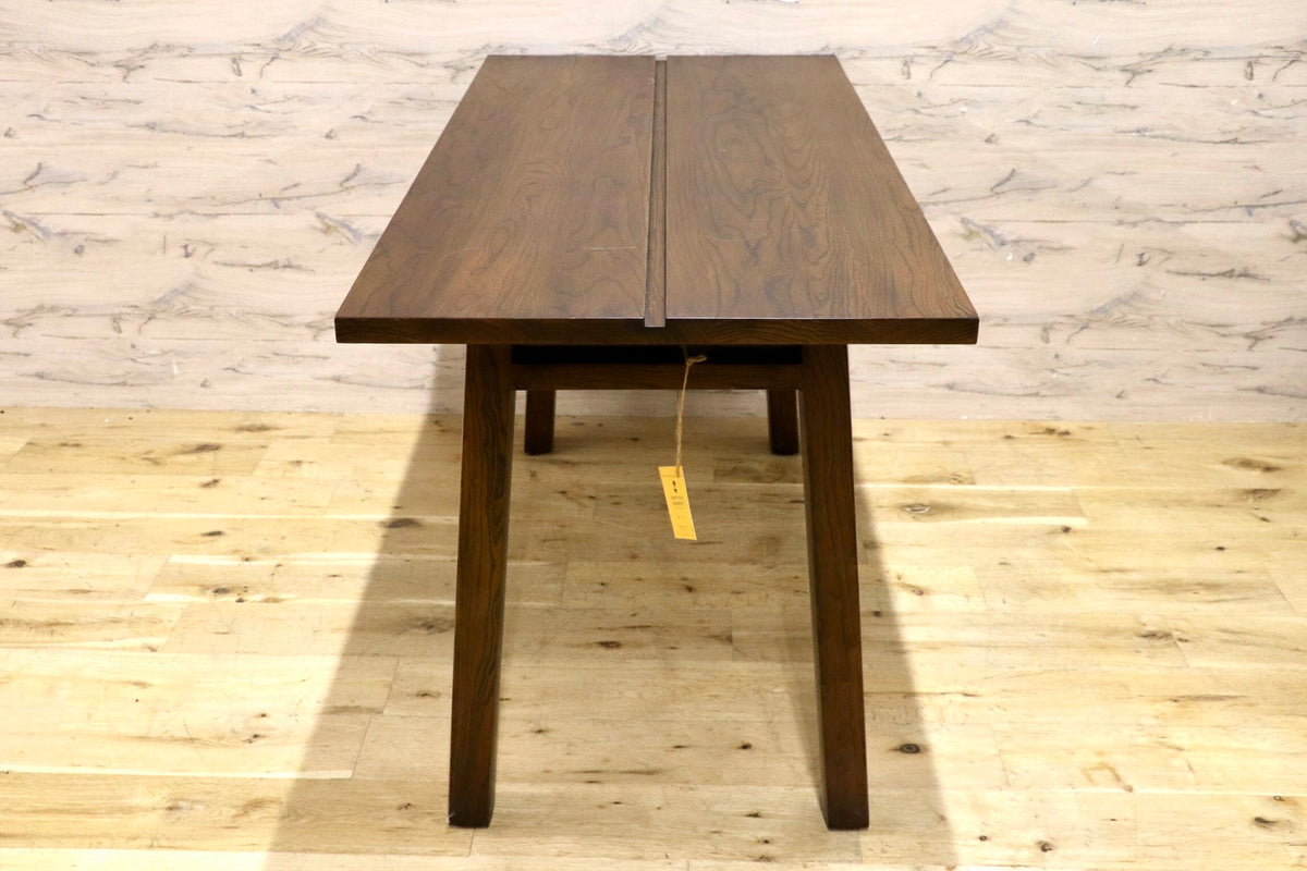 GMIK381◯CORIGGE MARKET / コリッジマーケット ジュンコダイニングテーブル 食卓テーブル 作業台 エルム古材 北欧 定価約7.7万円