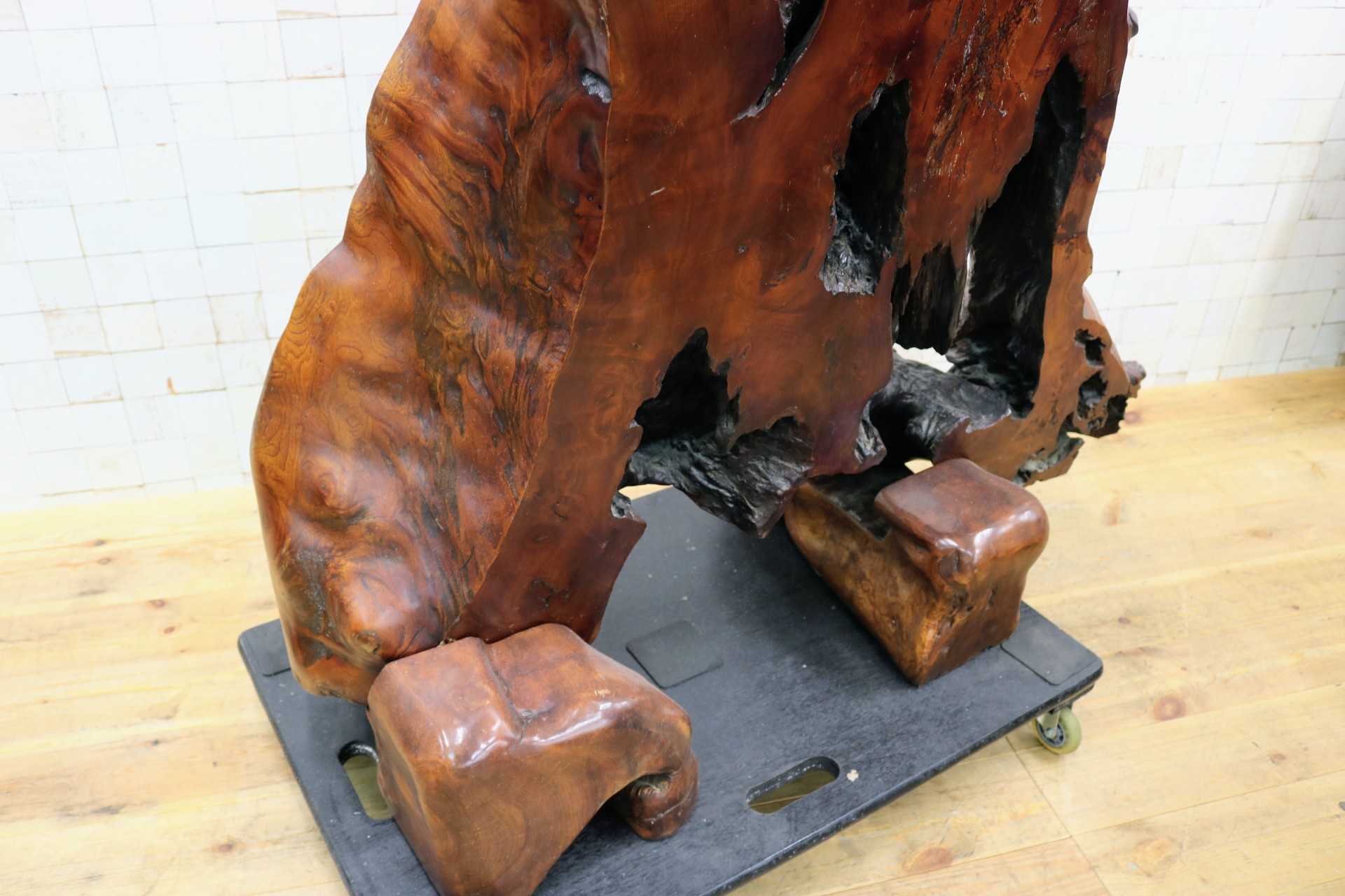 GMIK131◯衝立 天然木 置物 オブジェ 飾り物 間仕切り インテリア アート 玄関 和室 座敷 古民家 和モダン