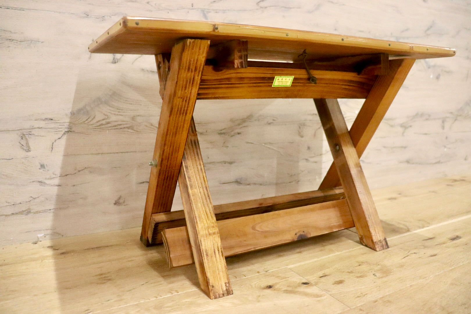GMJK85A○梅里竹芸 Umezato Bamboo Craft 竹家具 スツール 工芸品 バンブー 折りたたみ椅子 宮崎 高級 健康椅子