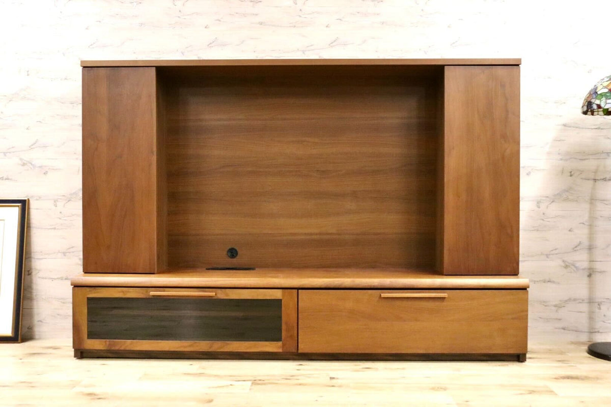 K33 展示品 生松工芸 IDC大塚家具 ウォールナット TVボード