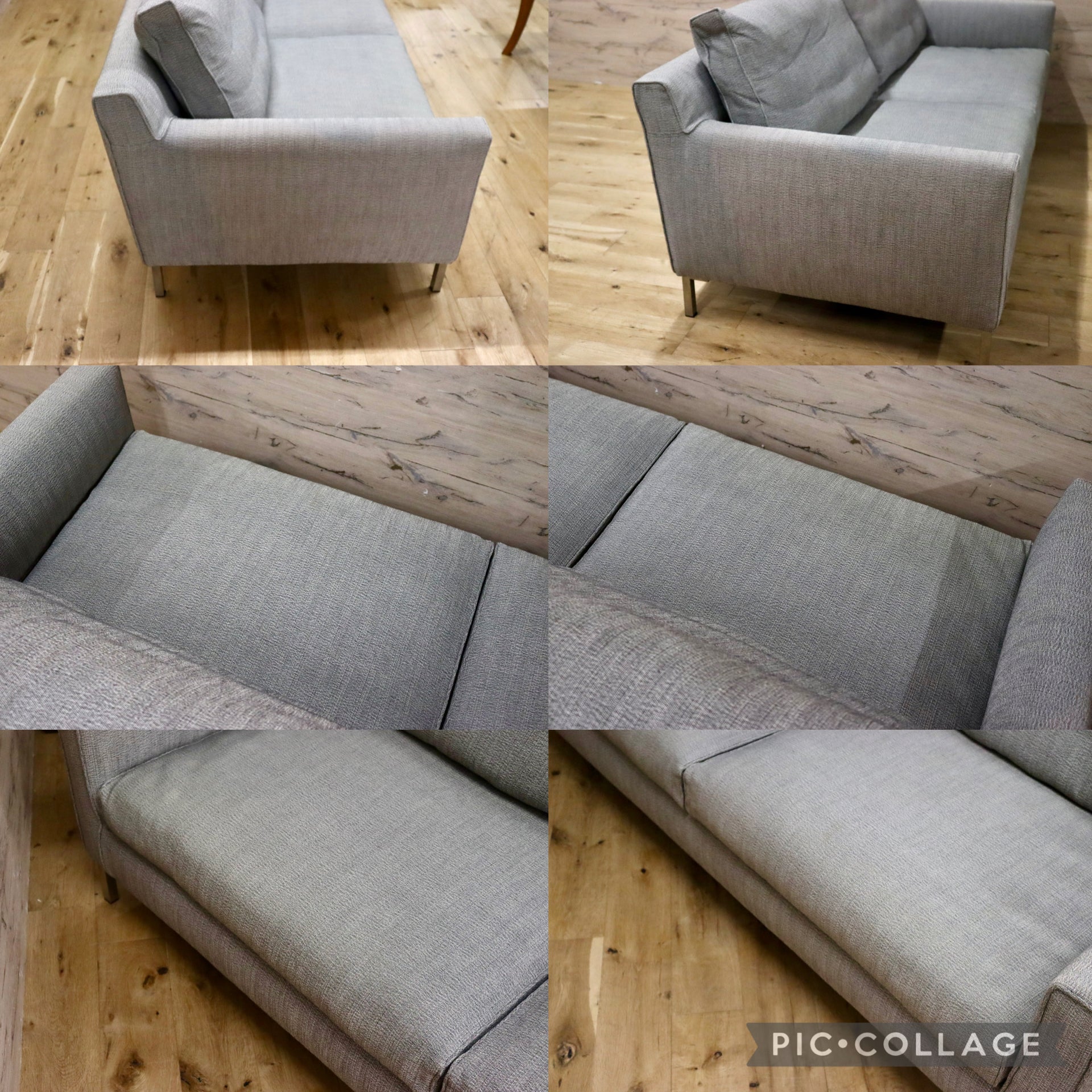 GMJK312○eilersen / アイラーセン ストリームライン 3人掛けソファ 長椅子 北欧 デンマーク フェザークッション ACTUS 定価約44万 美品