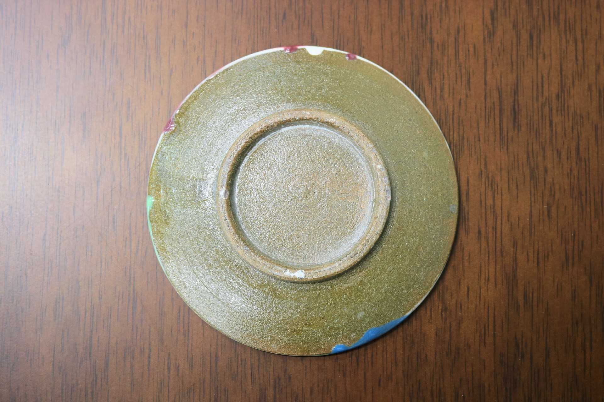 GMIO554B◯丹文窯 丹波焼 白小皿 陶器 伝統工芸 丹波篠山 未使用