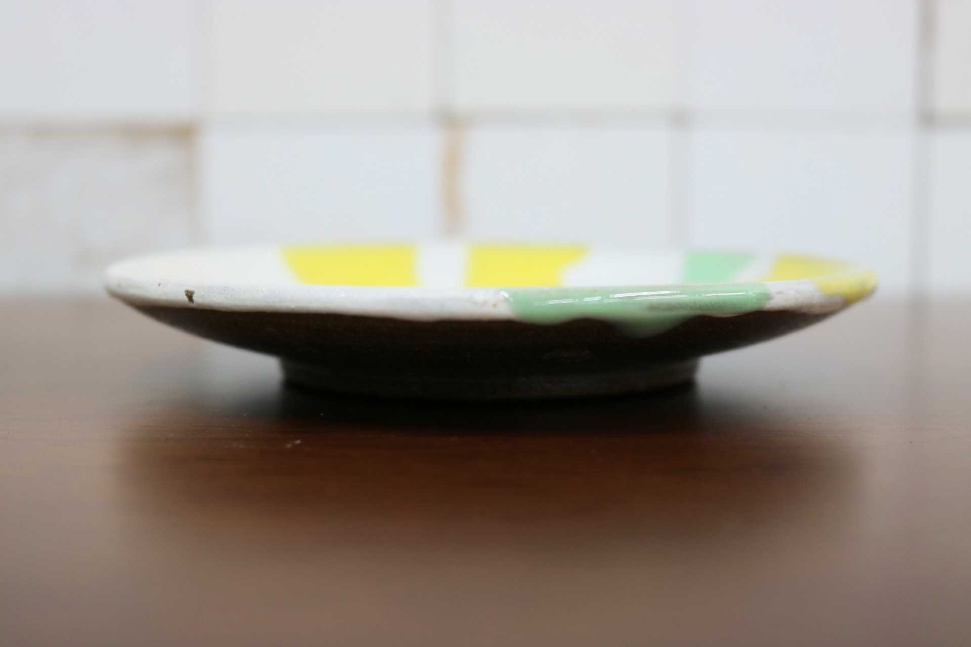 GMIO554C◯丹文窯 丹波焼 白小皿 陶器 伝統工芸 丹波篠山 未使用