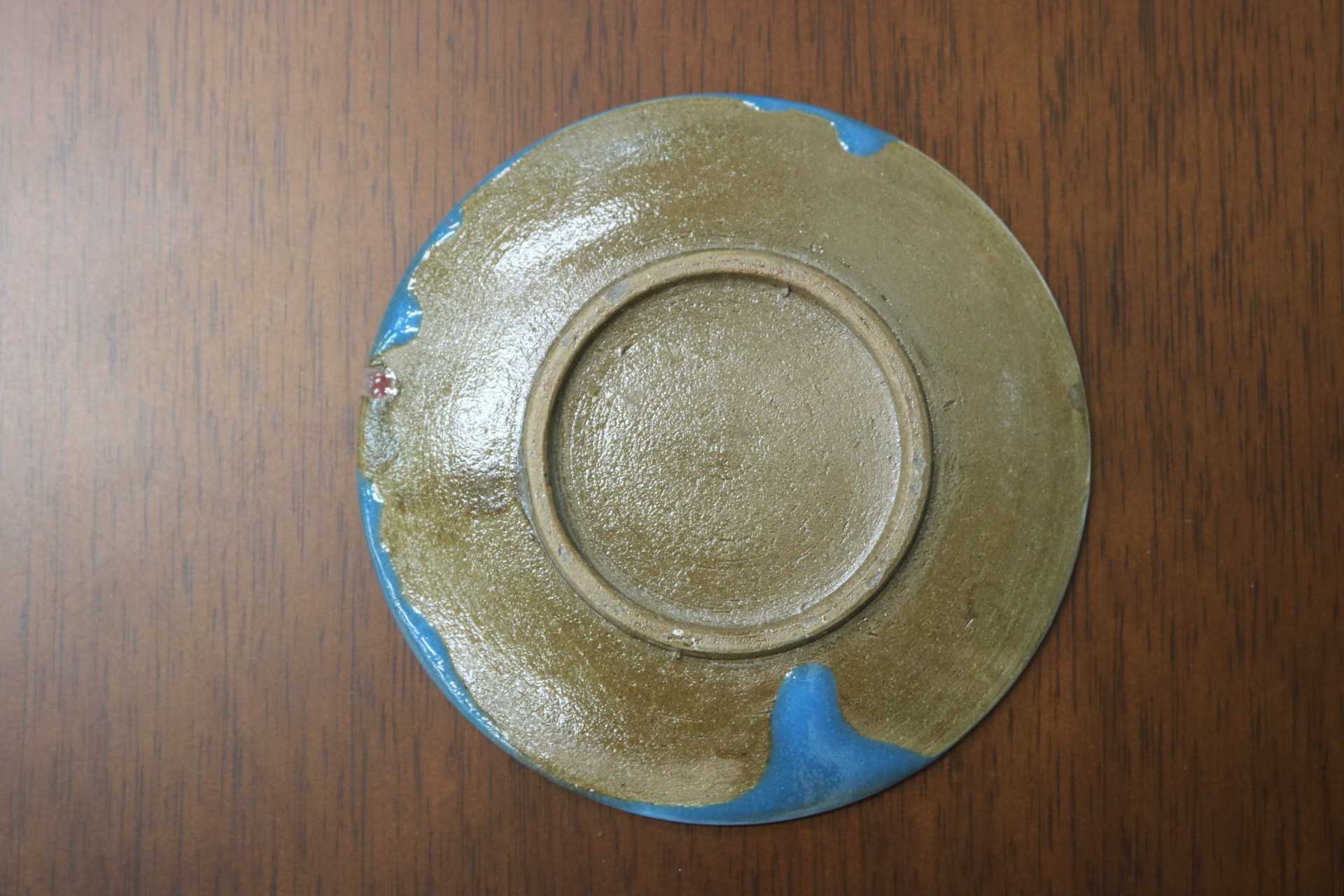 GMIO554F◯丹文窯 丹波焼 白小皿 陶器 伝統工芸 丹波篠山 未使用