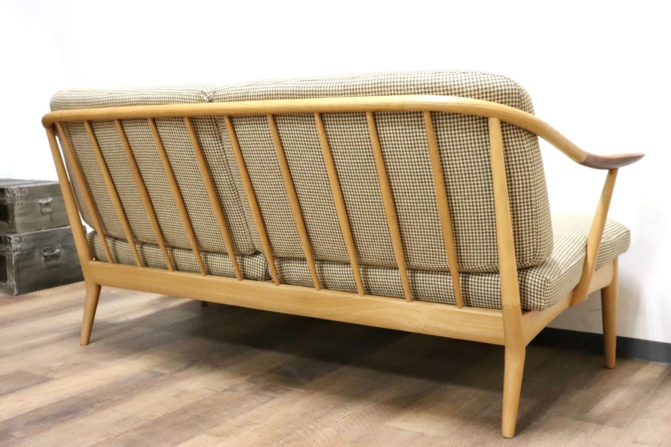 GMHH210○日進木工 / nissin WHITE WOOD 2人掛けソフ 日進木工 WHITE WOOD Sofa / にっしんもっこう ホワイトウッド