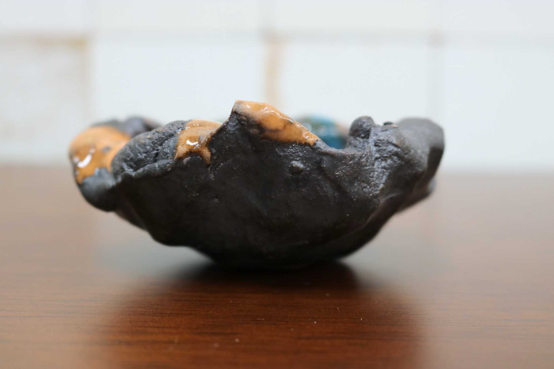 GMIO528B◯丹文窯 丹波焼 豆皿 陶器 伝統工芸 丹波篠山 未使用