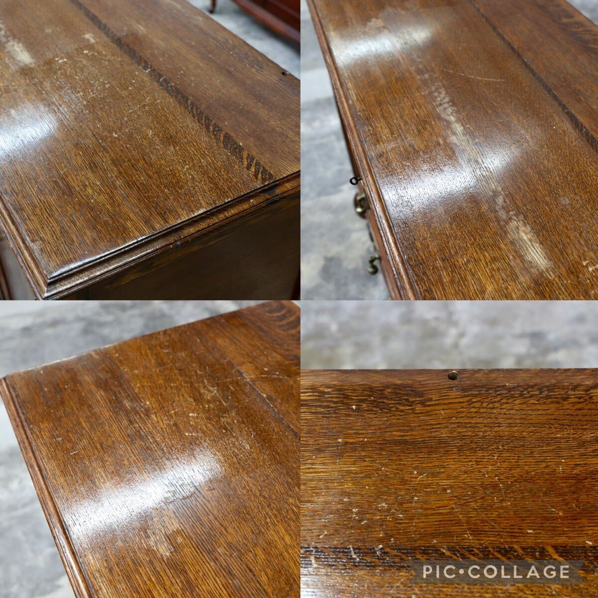 GMJH177○Lloyd’s Antiques / ロイズ・アンティークス 英国アンティーク サイドボード オーク材 クラシック 店舗什器 ヴィンテージ 稀少