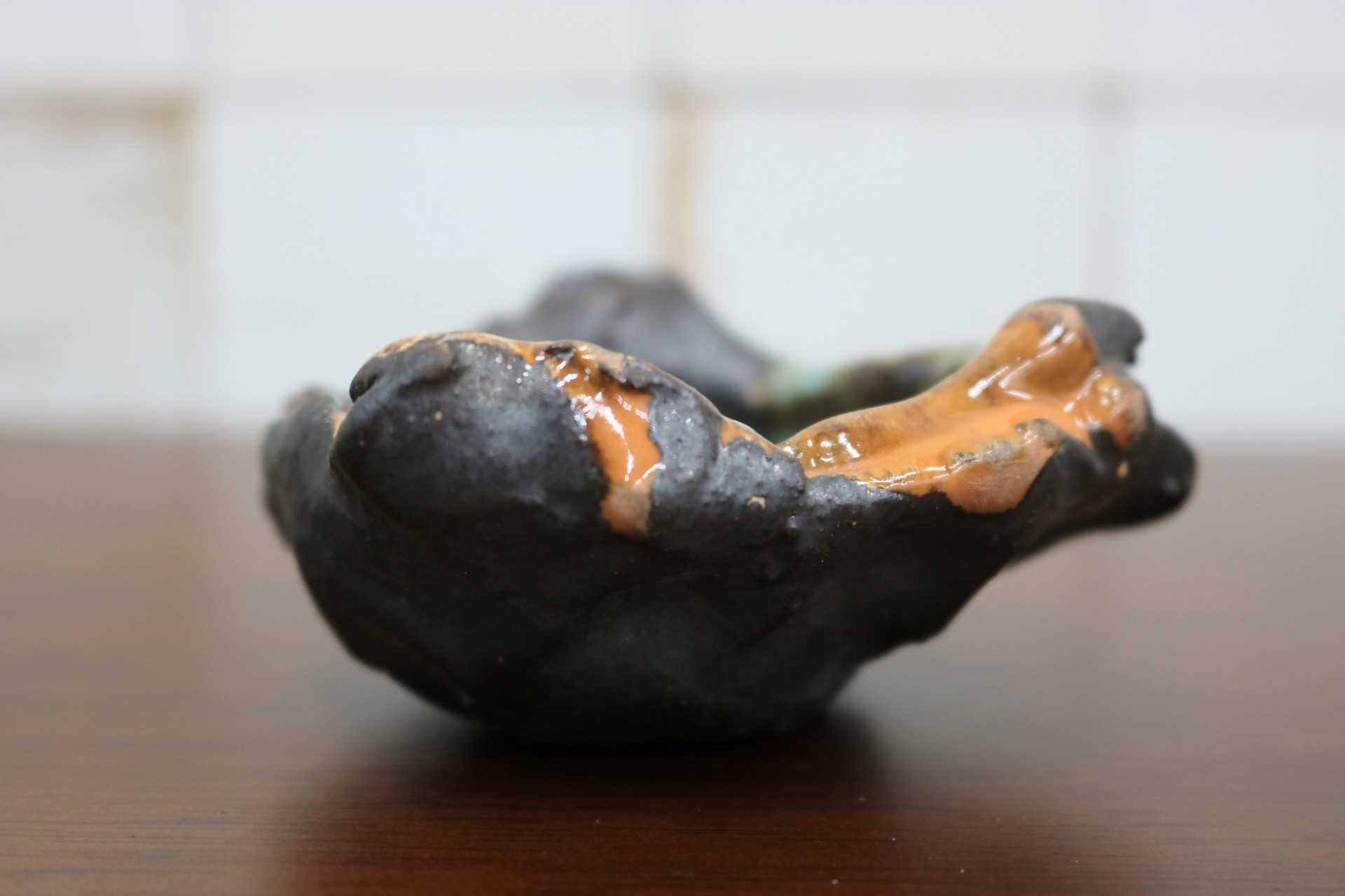 GMIO528C◯丹文窯 丹波焼 豆皿 陶器 伝統工芸 丹波篠山 未使用