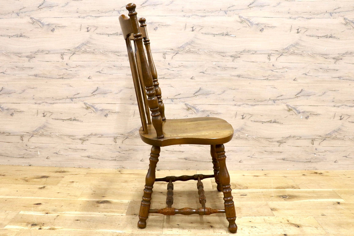 GMIK387◯WINDS / 太平 ウィンザーチェア ダイニングチェア 食卓椅子 椅子 アームレスチェア カントリー ヴィンテージ 飛騨家具