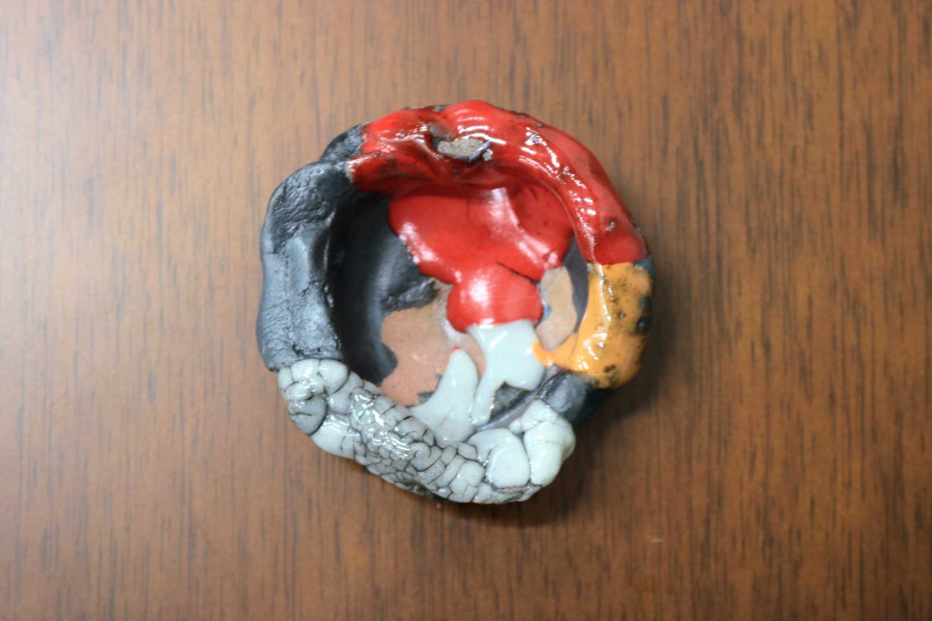 GMIO528K◯丹文窯 丹波焼 豆皿 陶器 伝統工芸 丹波篠山 未使用