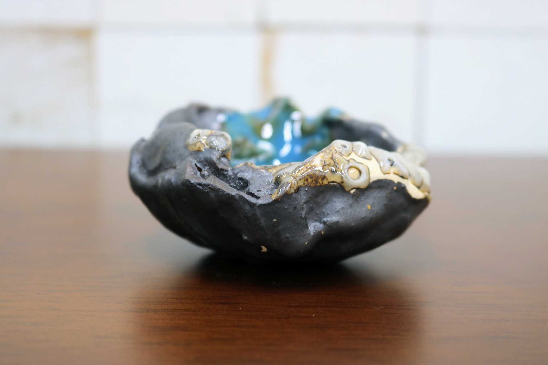 GMIO528L◯丹文窯 丹波焼 豆皿 陶器 伝統工芸 丹波篠山 未使用