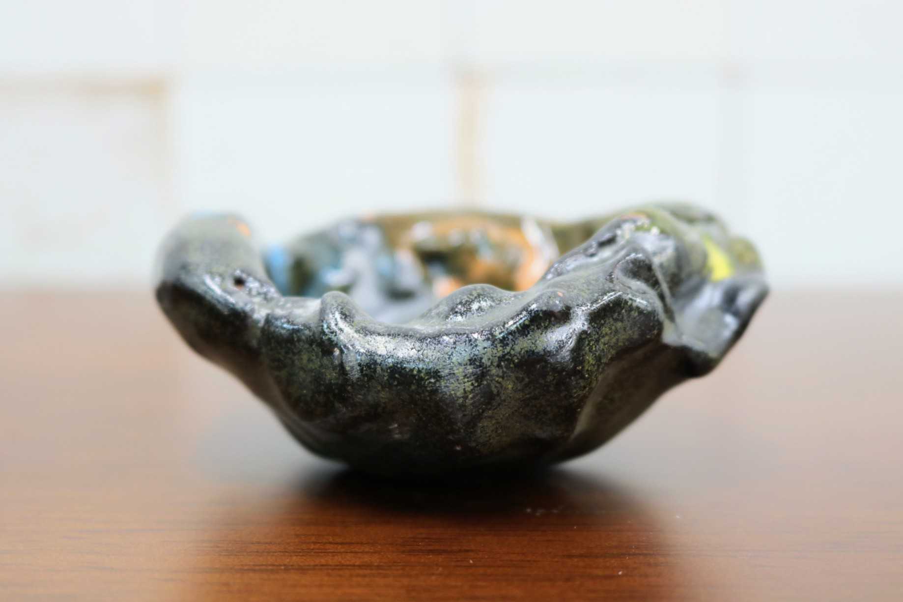 GMIO528N◯丹文窯 丹波焼 豆皿 陶器 伝統工芸 丹波篠山 未使用