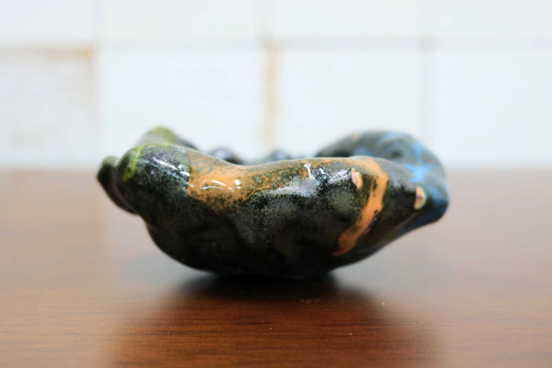 GMIO528N◯丹文窯 丹波焼 豆皿 陶器 伝統工芸 丹波篠山 未使用