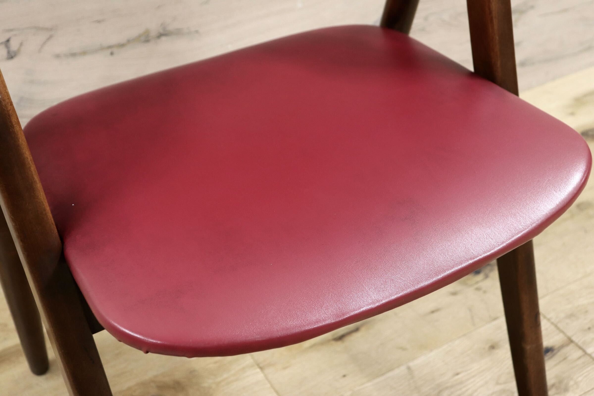 GMIS205○Tsujimokko / 辻木工 ダイニングチェア アームチェア 椅子 国産 ヴィンテージ レトロ ジャパニーズモダン ミッドセンチュリー