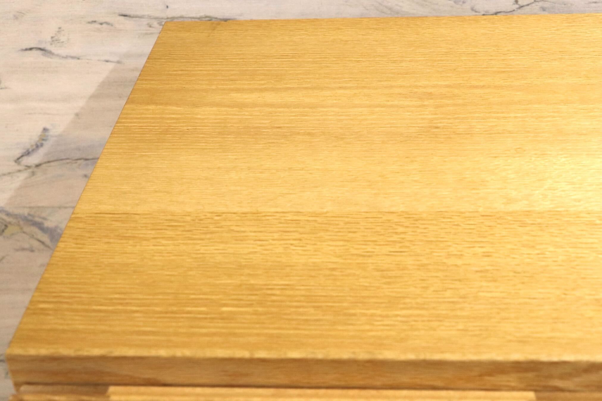 GMJK13○北欧スタイル カップボード レッドオーク 食器棚 キッチンボード ダイニングボード ミストガラス 天然木 木製 ナチュラル モダン