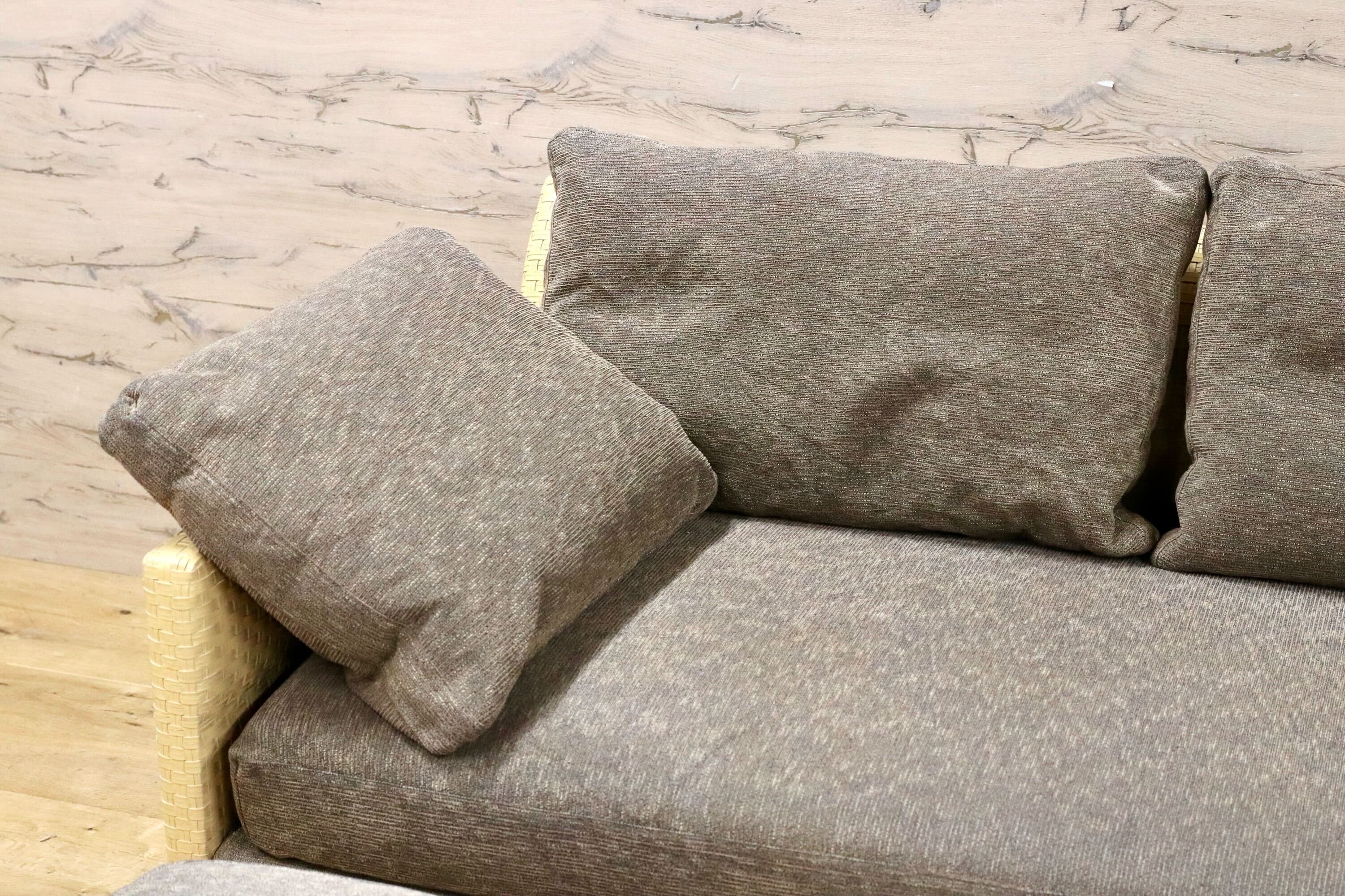 GMIS461○arflex / アルフレックス CASCATE カスケート カウチソファセット ファブリック リゾート イタリアモダン 廃盤 定価約120万