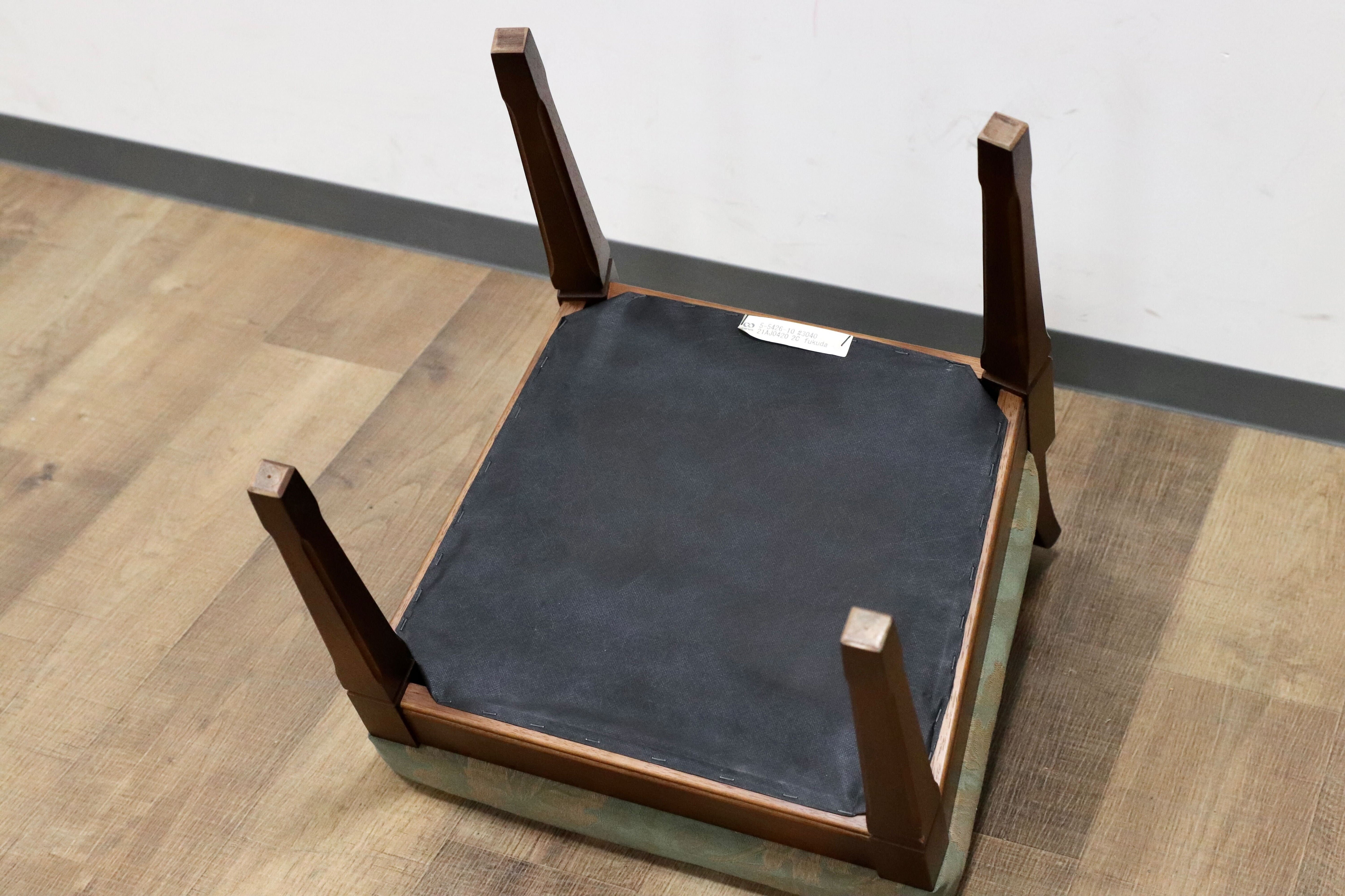 GMGS185○maruni / マルニ 地中海 サイドチェア 椅子 ドレッサーチェア レトロ クラシック ラタン ファブリック 定価約9.9万
