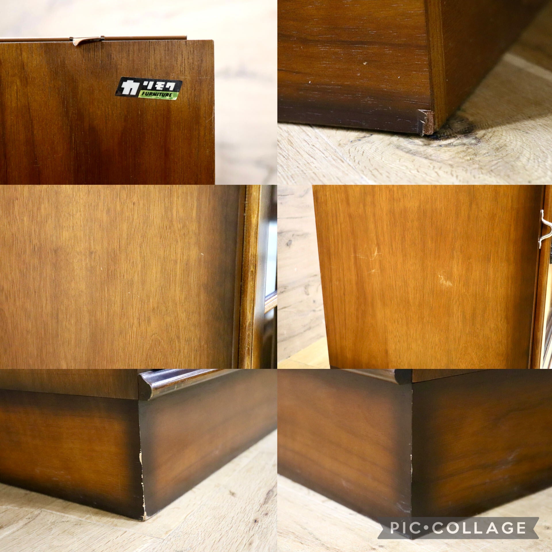 GMIK205○karimoku / カリモク オールドカリモク コロニアル カップボード 飾り棚 キャビネット クラシック アンティーク