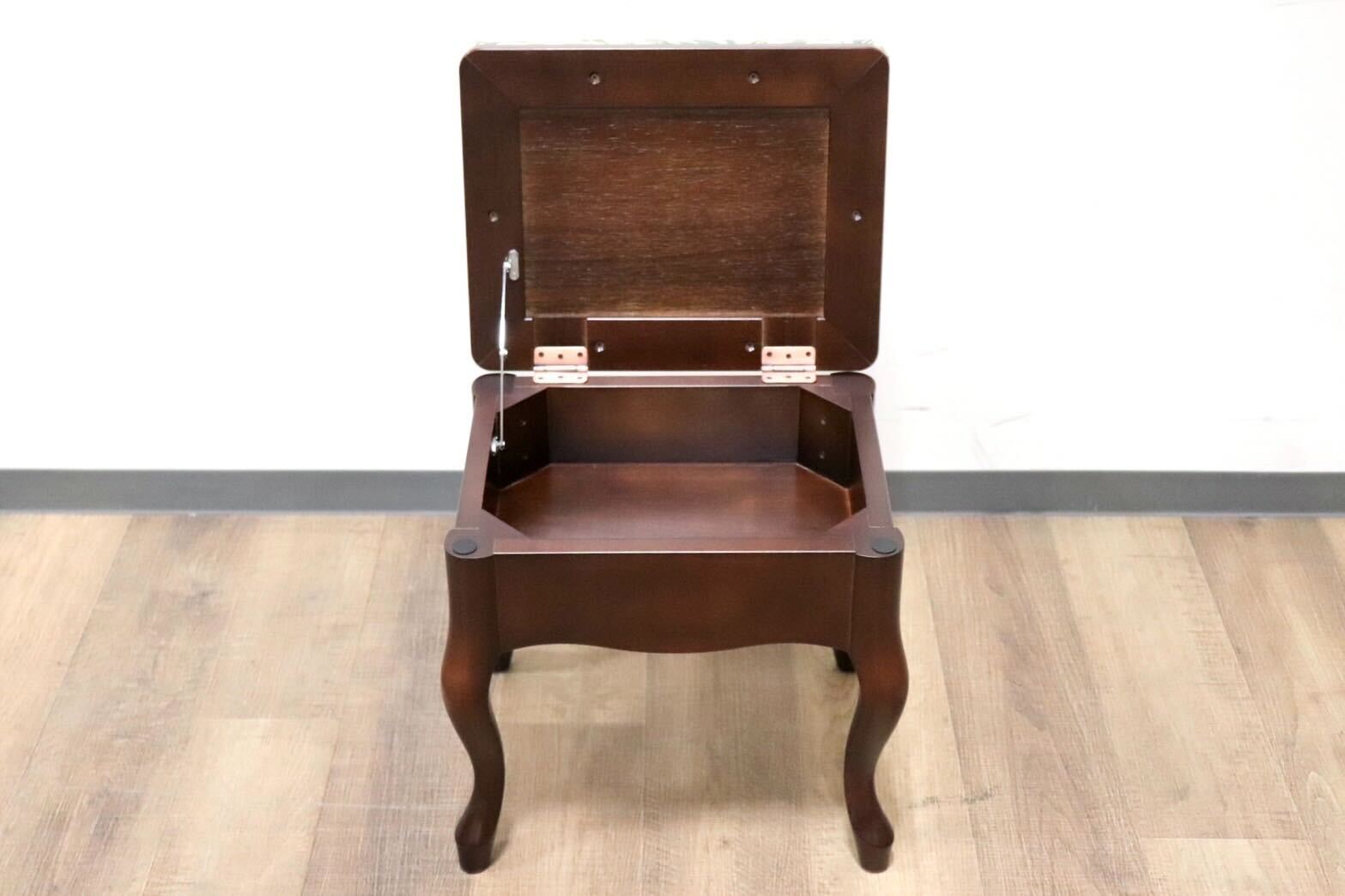 8,200円GMGS250○スツール 収納付き 腰掛け 椅子 チェア 玄関 ファブリック 木