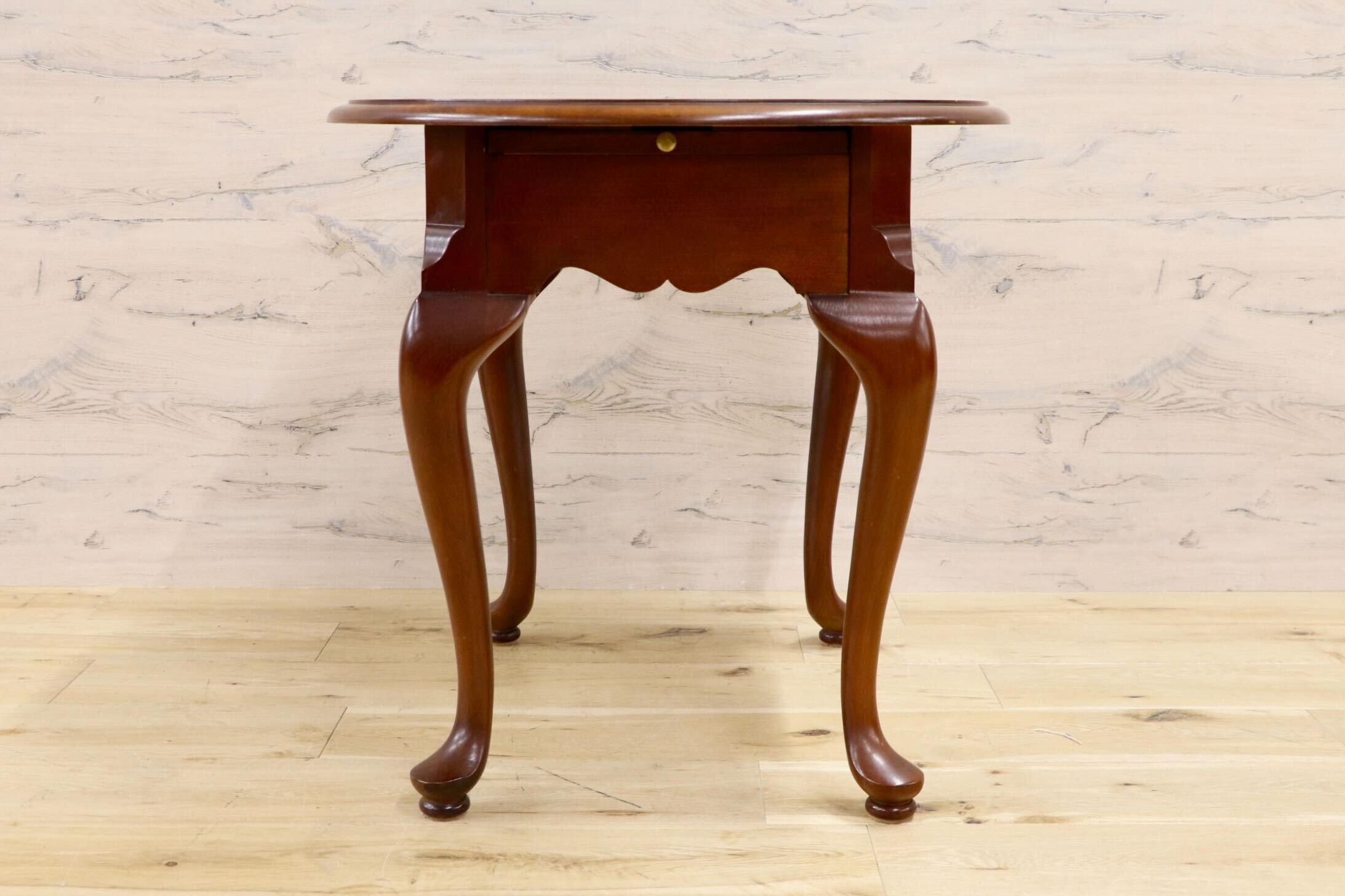 GMJS12○Thomasville / トーマスビル COLLECTORS CHERRY LAMP TABLE ランプテーブル サイドテーブル アンティーク ヴィンテージ クラシック
