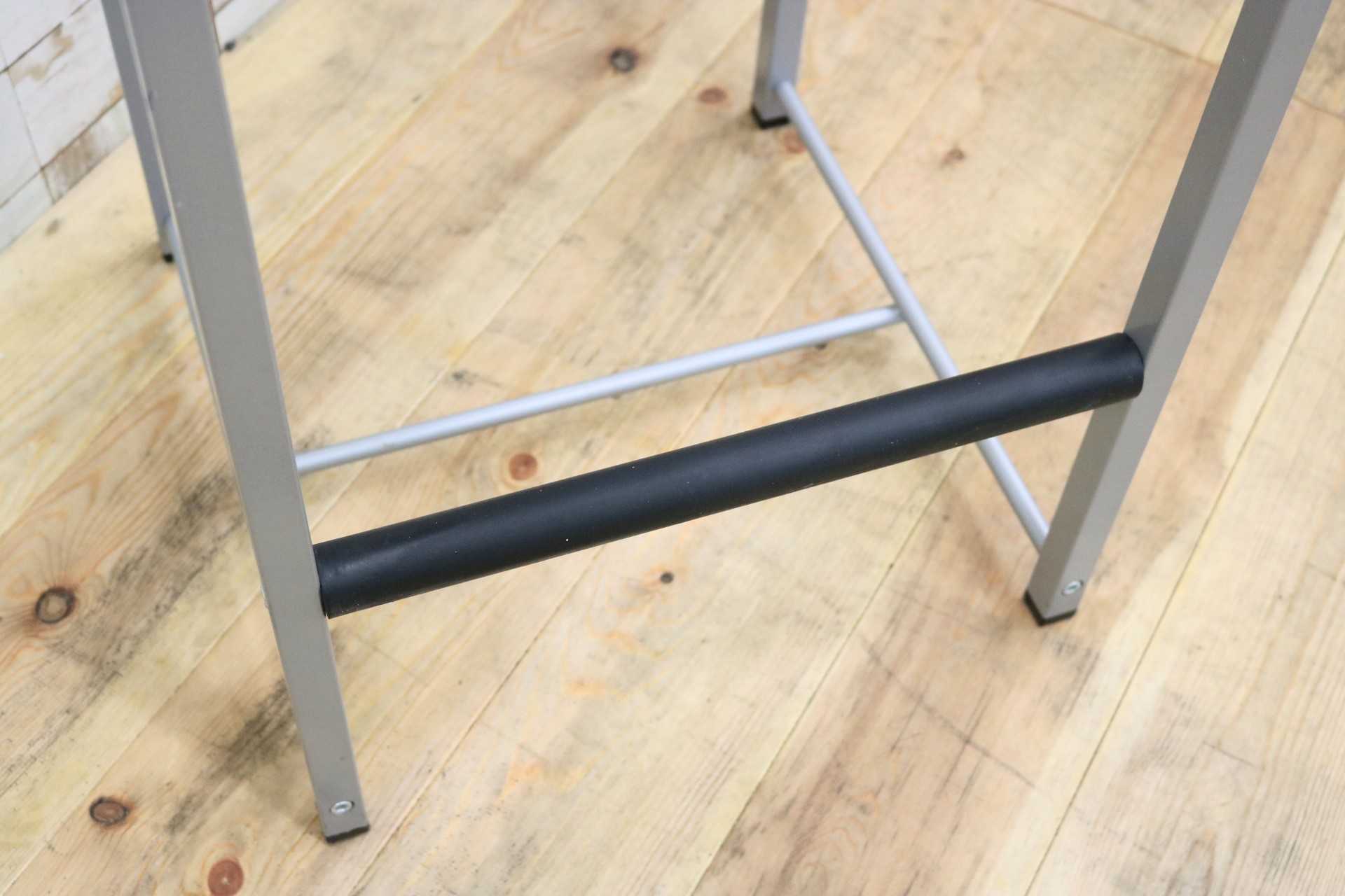 GMIO64F○cassina ixc / カッシーナイクスシー LIMA リマ レザー カウンターチェア ハイチェア 椅子 白 イタリアモダン 定価約13万