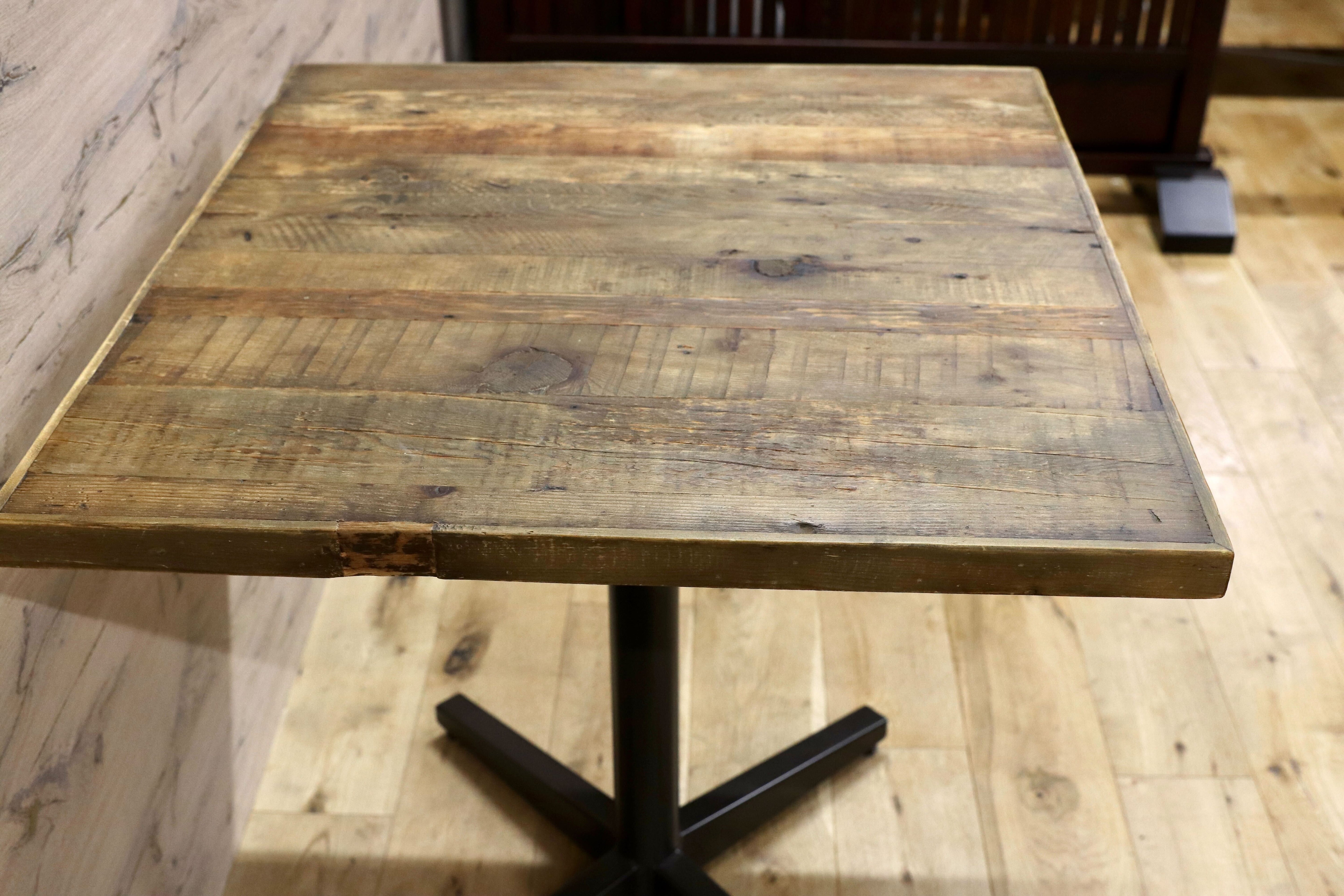 GMGK429○関家具 ダイニングテーブル カフェテーブル 木製 古木風 カントリー ノスタルジック CRASH GATE ノットアンティークス 展示品