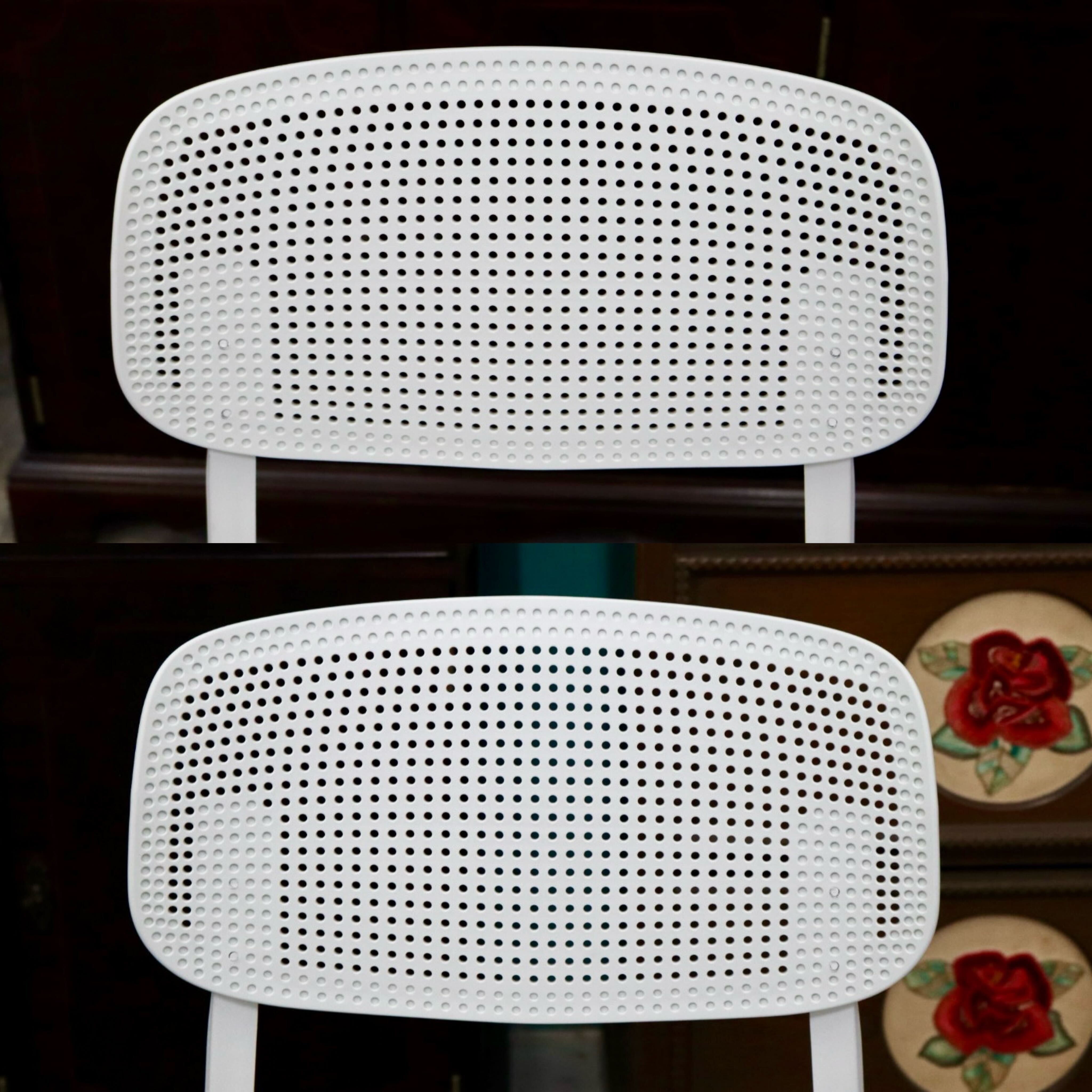 GMIS275A○KRISTALIA / クリスタリア COLANDER ダイニングチェア 椅子 2脚セット スタッキング モダン イタリア 白 展示品 定価約10万