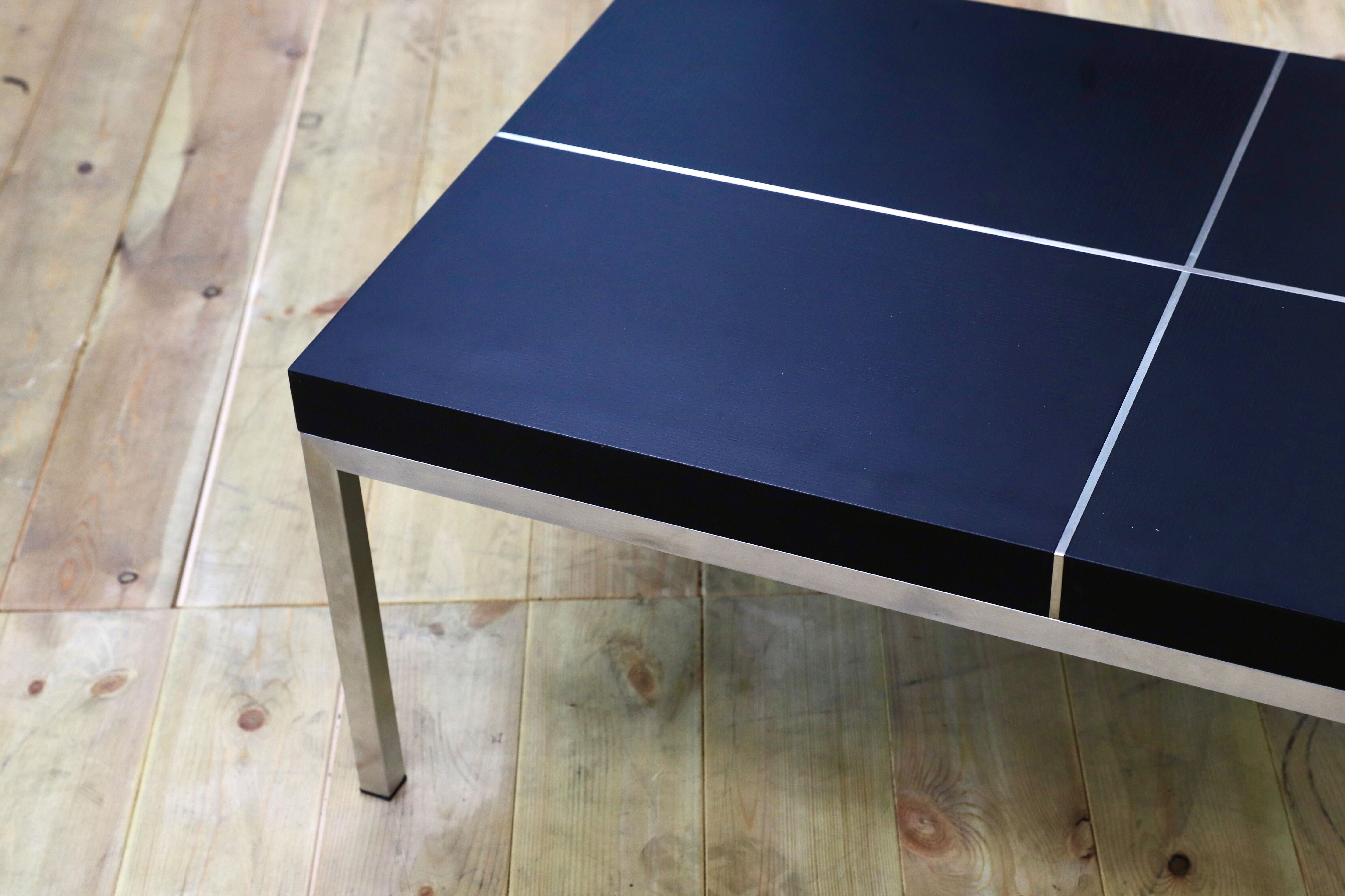 GMHK645○ND style / 野田産業 センターテーブル リビングテーブル 木製 黒 ブラック スタイリッシュモダン モデルルーム展示品