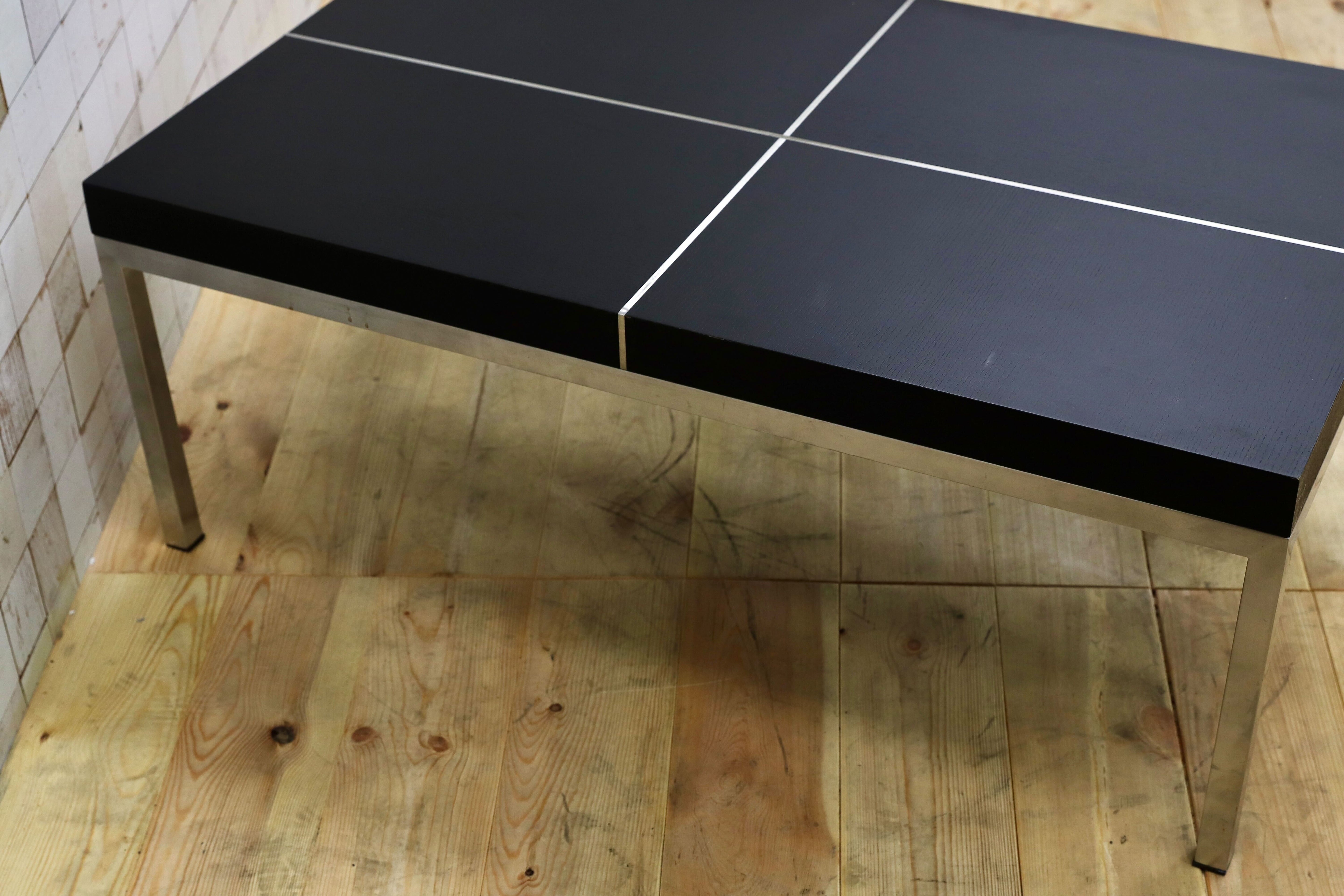 GMHK645○ND style / 野田産業 センターテーブル リビングテーブル 木製 黒 ブラック スタイリッシュモダン モデルルーム展示品