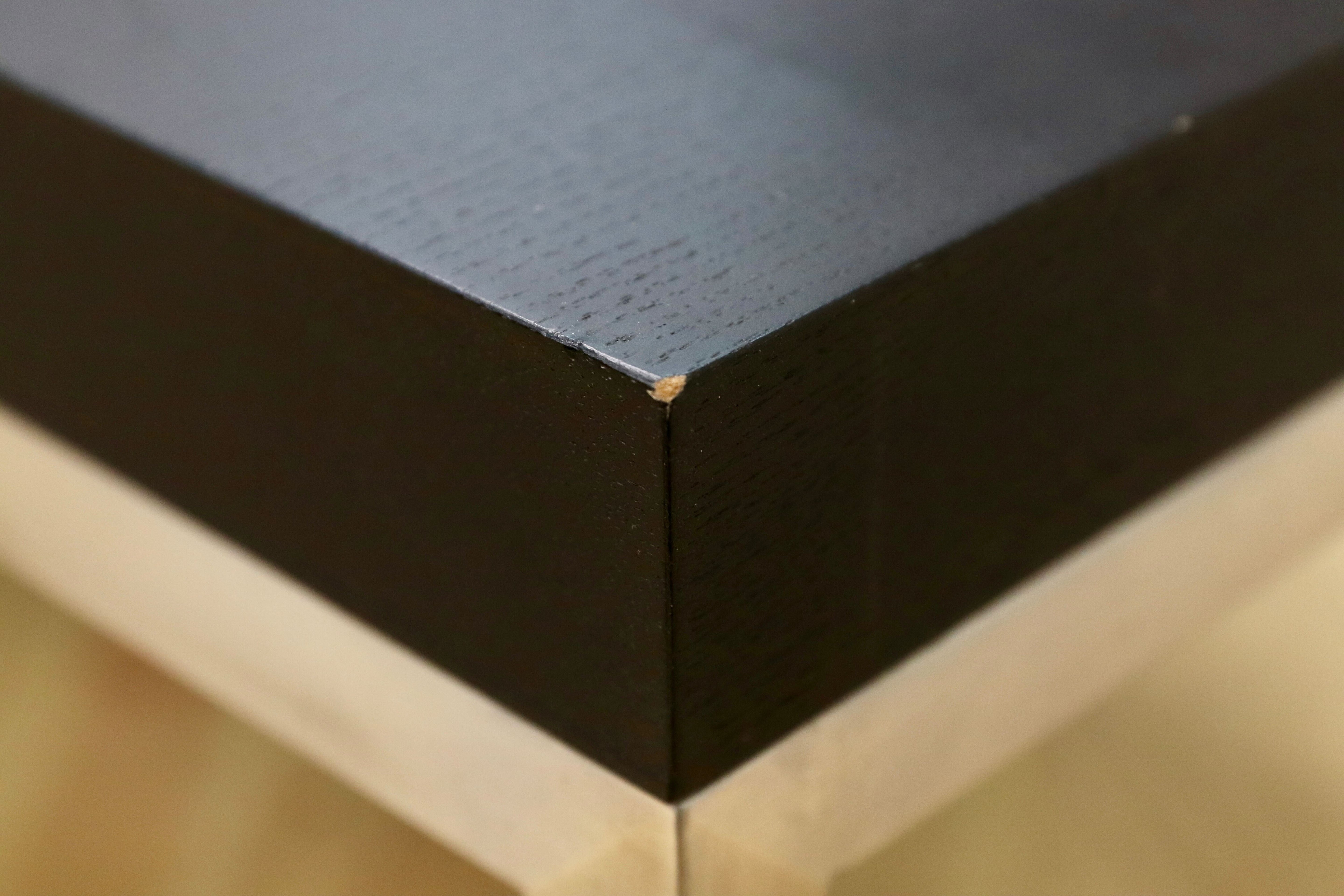 GMHK645○ND style / 野田産業 センターテーブル リビングテーブル 木製 黒 ブラック スタイリッシュモダン モデルルーム展示品