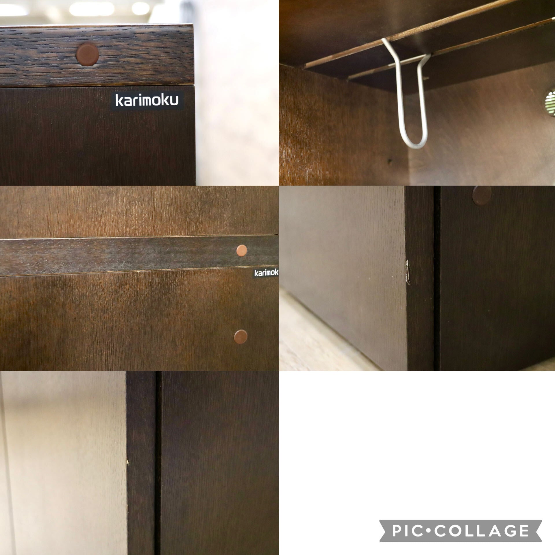GMIK208○karimoku / カリモク カップボード ダイニングボード キャビネット ブックシェルフ 書棚 食器棚 アンティーク 国産家具