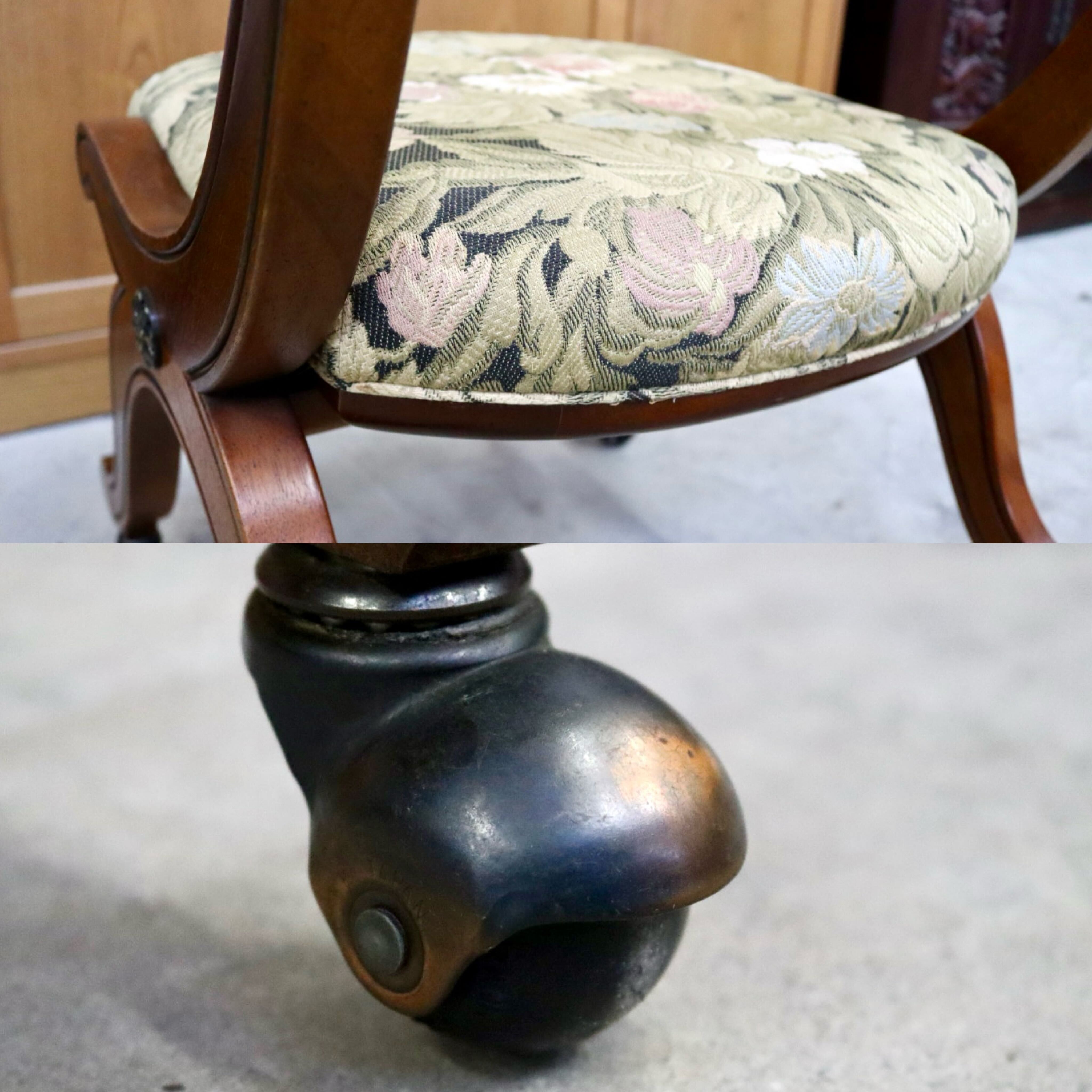 GMIK674B○DREXEL HERITAGE / ドレクセルヘリテイジ エスペラント ダイニングチェア 椅子 キャスター ヴィンテージ クラシック 定価約21万