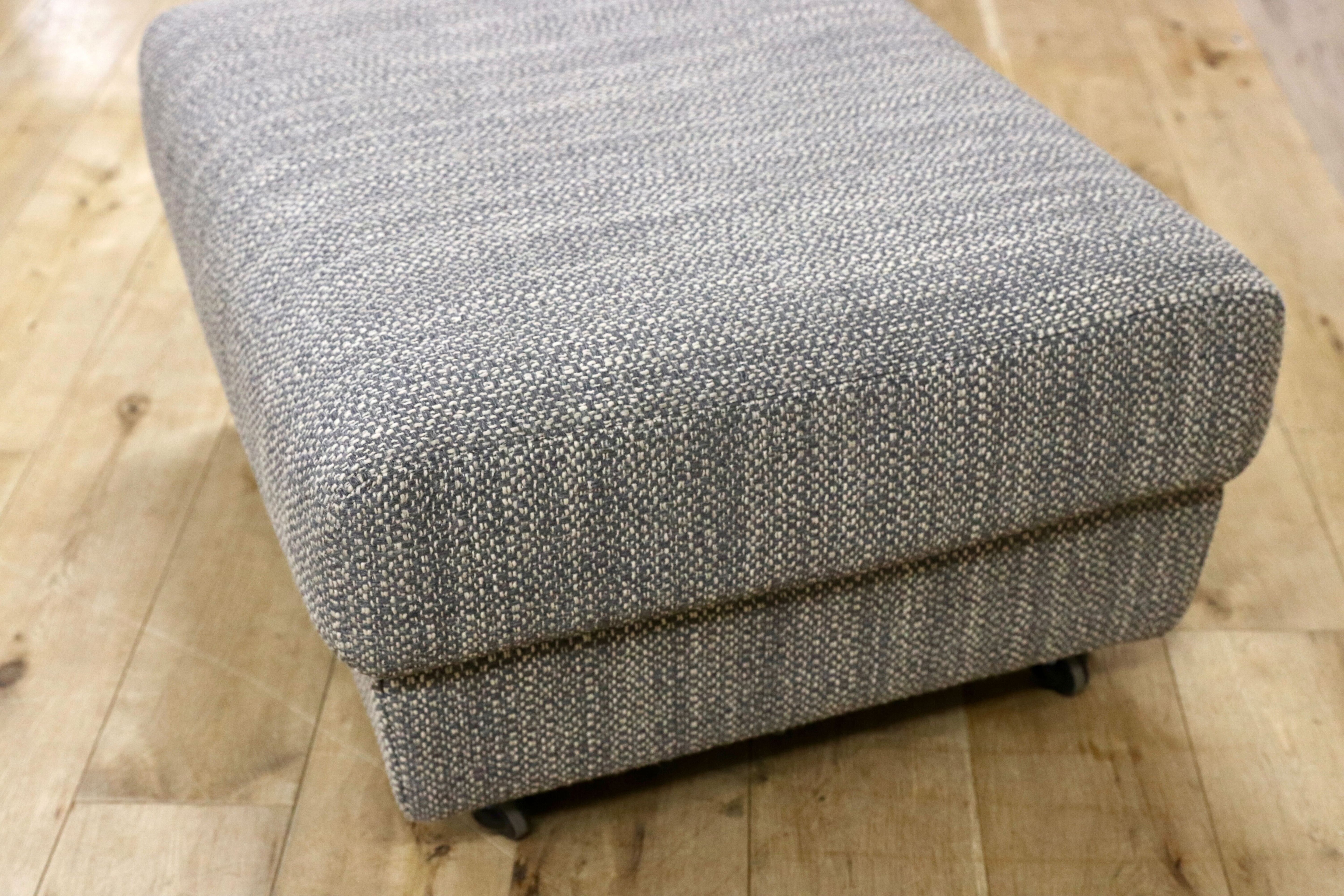 GMIH392B○arflex / アルフレックス A・SOFA 10 オットマン フットスツール ファブリック イタリアモダン 廃盤 定価約12万 展示品