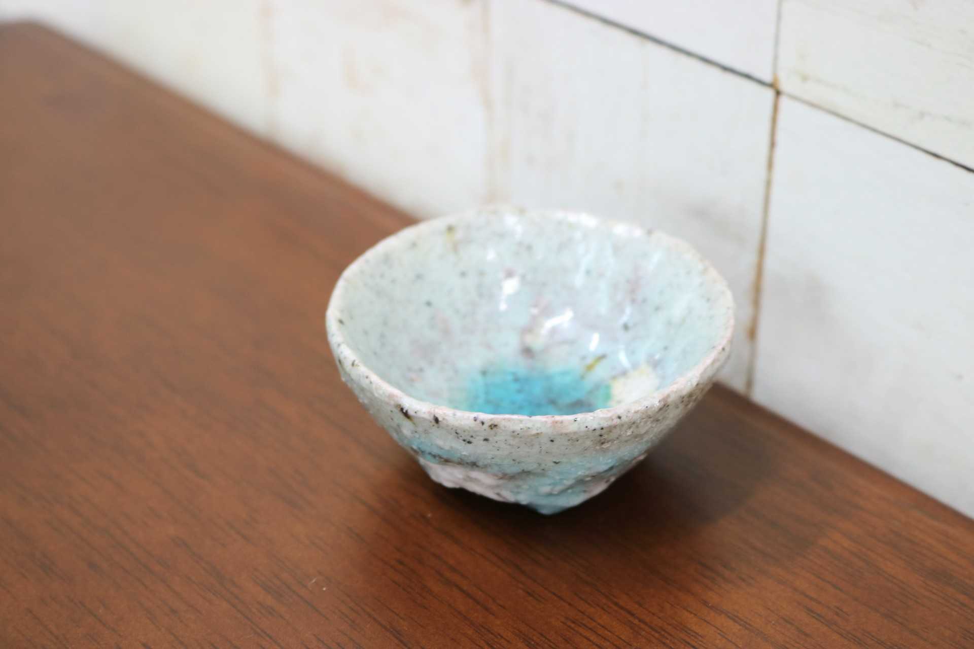 GMJO79○千代市陶房 清水万佐年 丹波焼 ぐい呑み 酒器 伝統工芸 丹波篠山 未使用