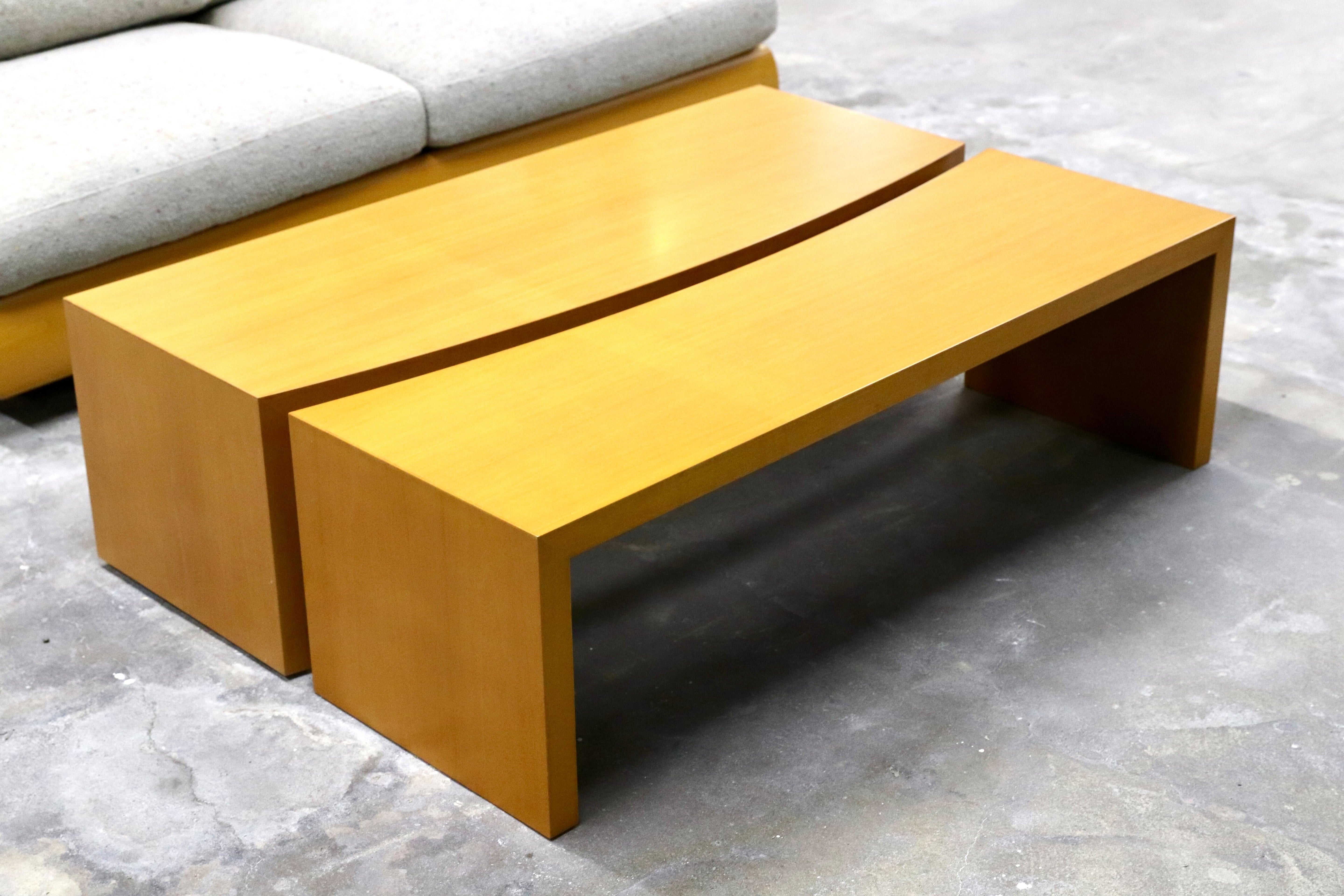 GMIK815○arflex / アルフレックス PONTE ポンテ センターテーブル リビングテーブル イタリアモダン 川崎文男 定価約25万 展示品