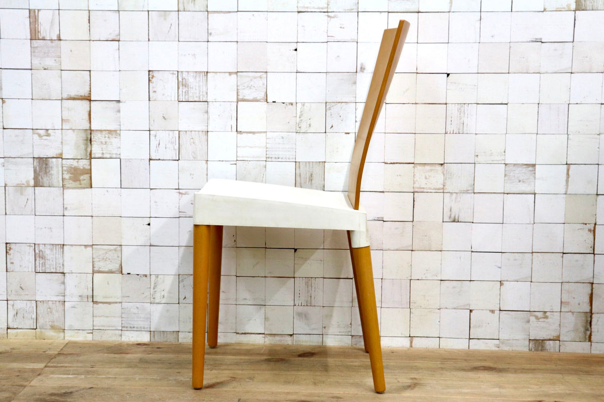 GMJS280〇Kartell / カルテル ミス・トリップ フィリップ・スタルク ダイニングチェア 椅子 ホワイト イタリア製 ヴィンテージ 食卓椅子